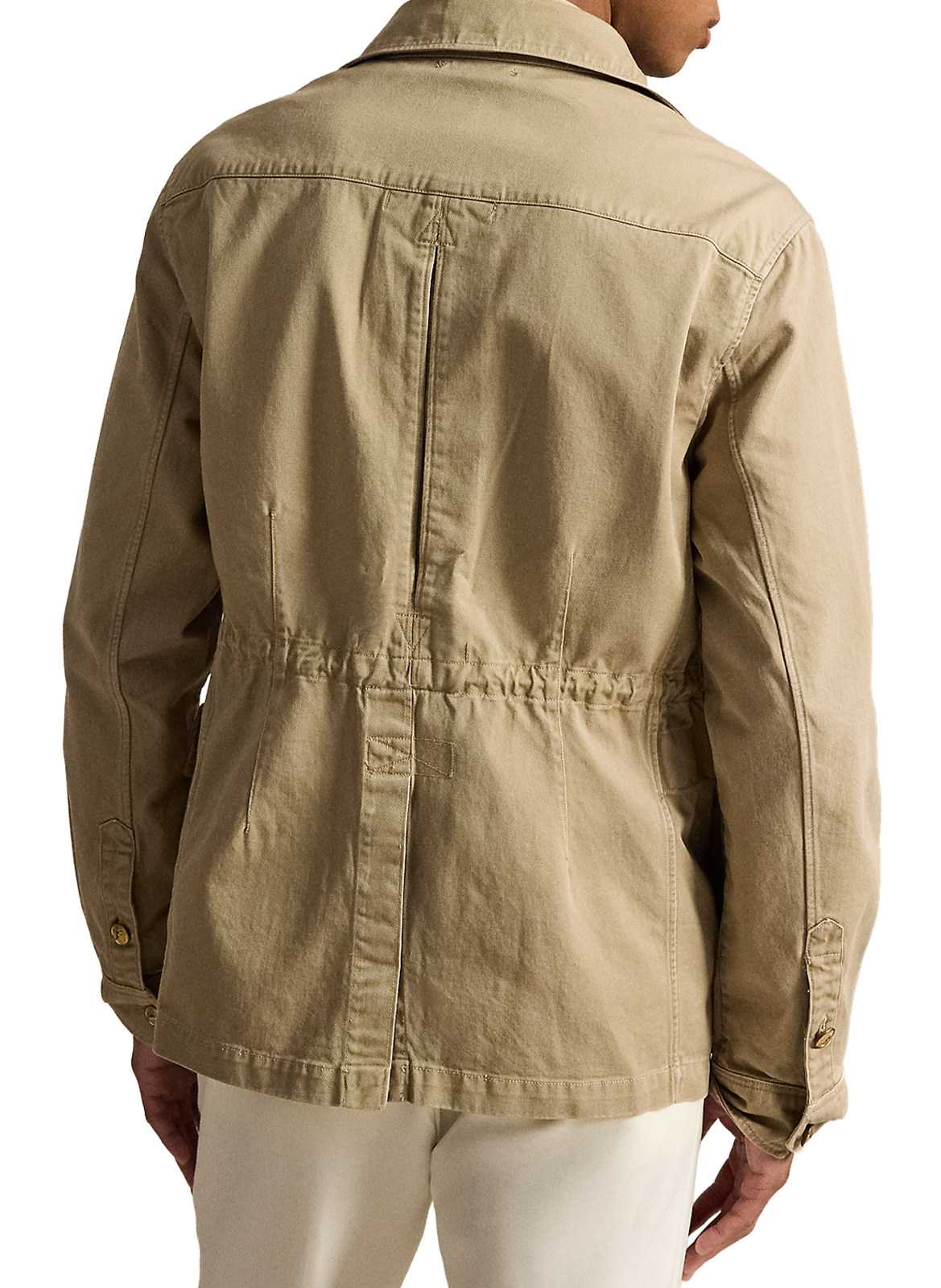 Veste cintrée Utility en coton POLO RALPH LAUREN Beige