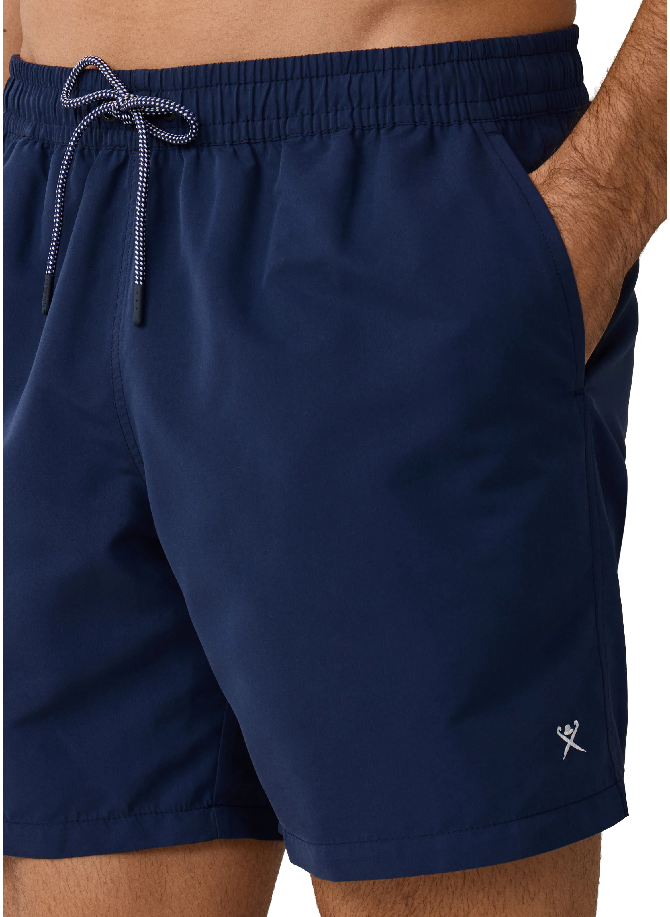 Short de bain uni HACKETT Bleu