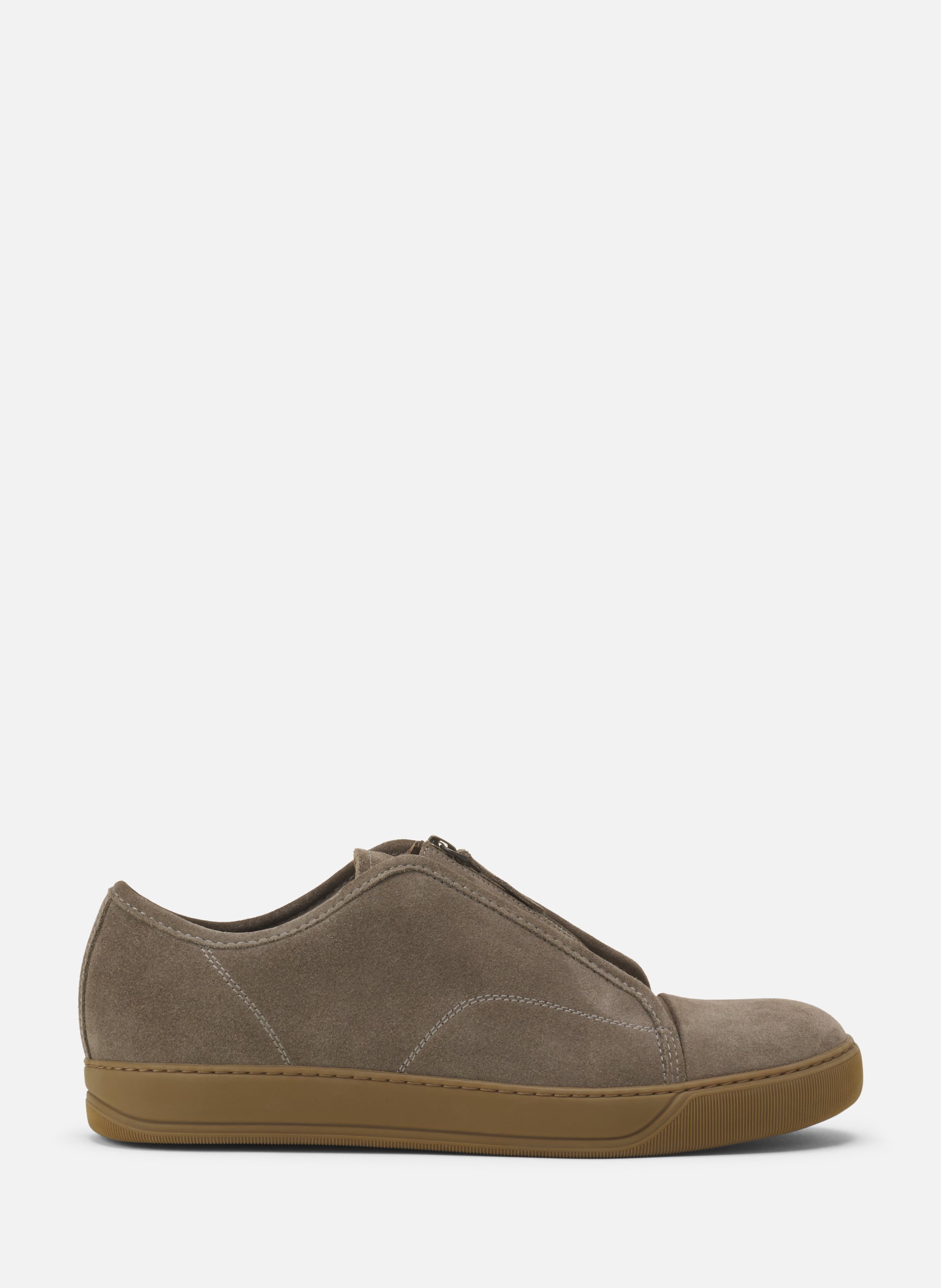 Sneakers dbb1 zip en suede LANVIN Vert