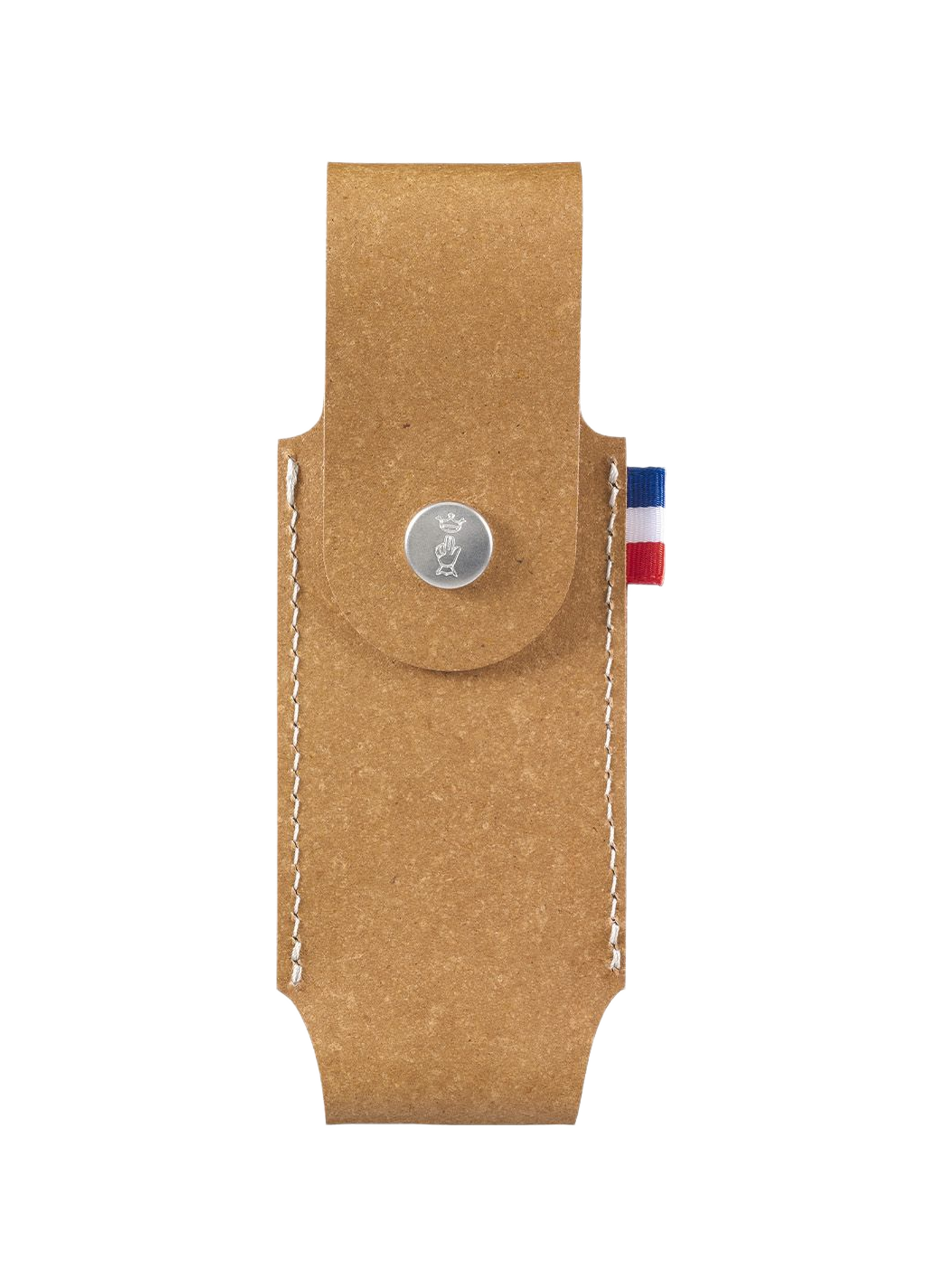 Etui für Messer aus recyceltem Leder OPINEL Beige