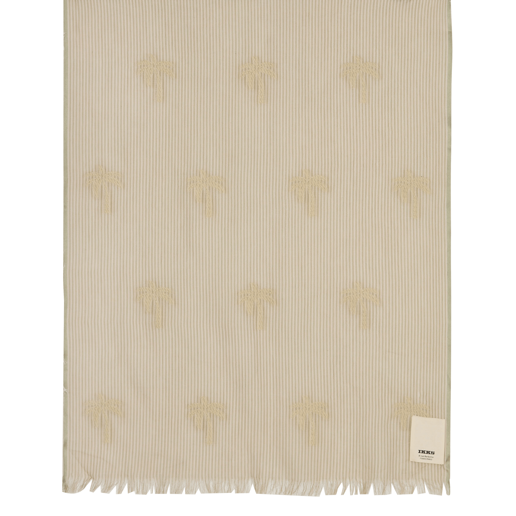 Foulard en coton mélangé IKKS Beige