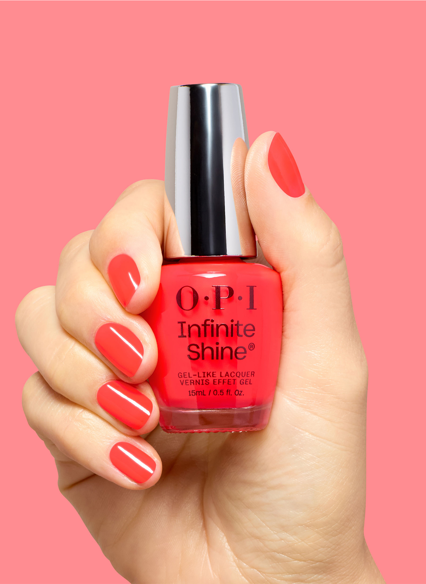 Infinite Shine - Pack a Cherry-on Bag OPI Rose moyen