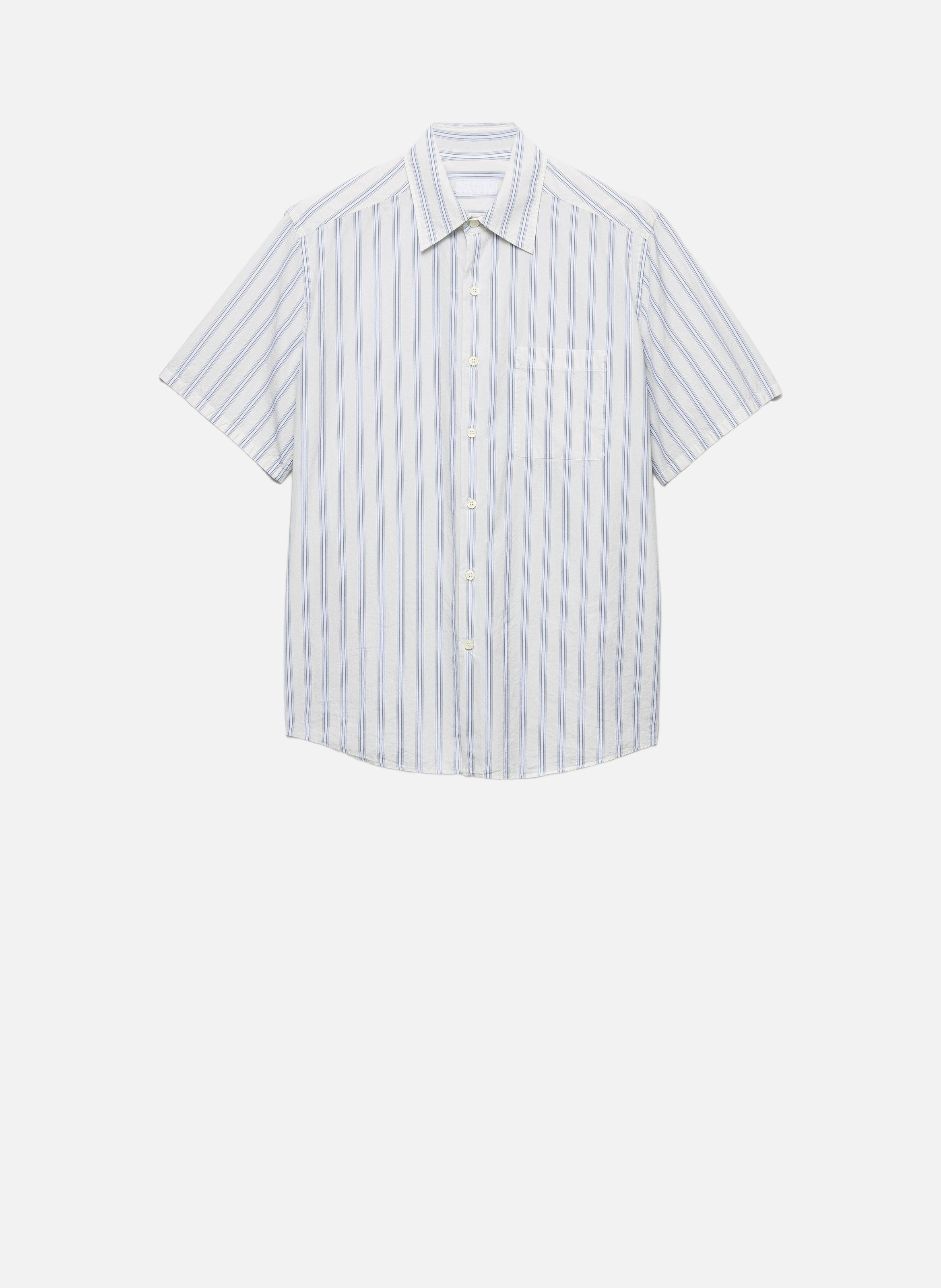 Chemise en coton PRADA Beige