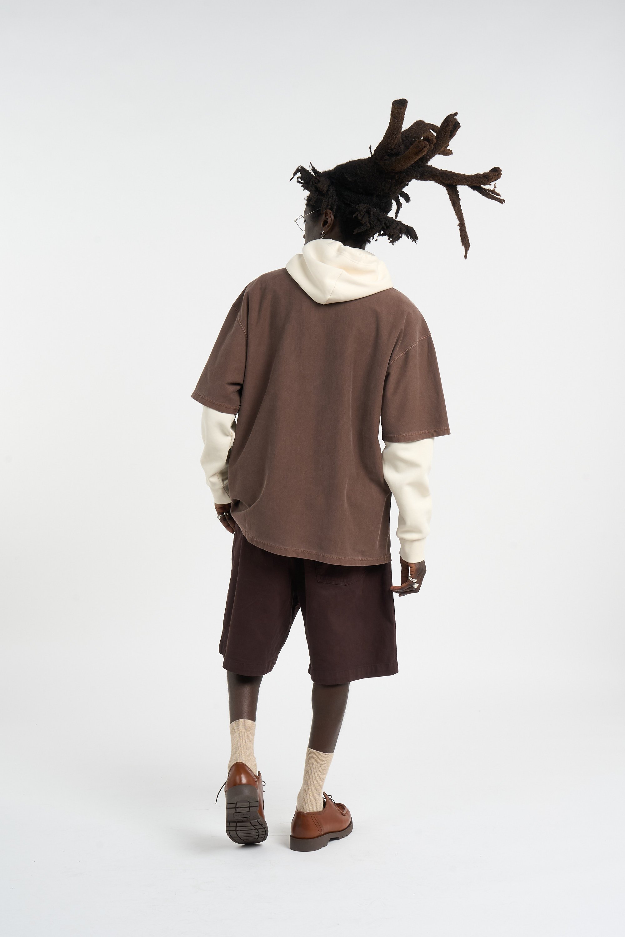 T-shirt loose pocket CARHARTT WIP Marron