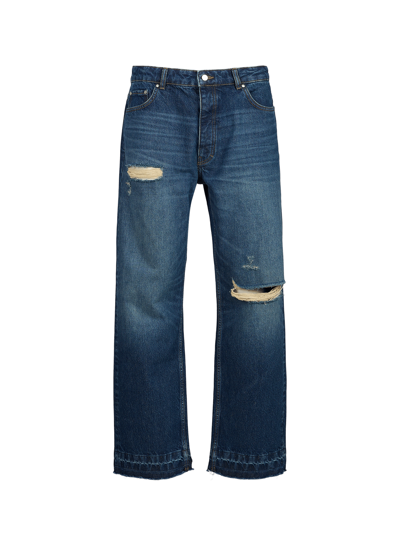 Straight leg Heaton jeans in cotton denim REPRESENT