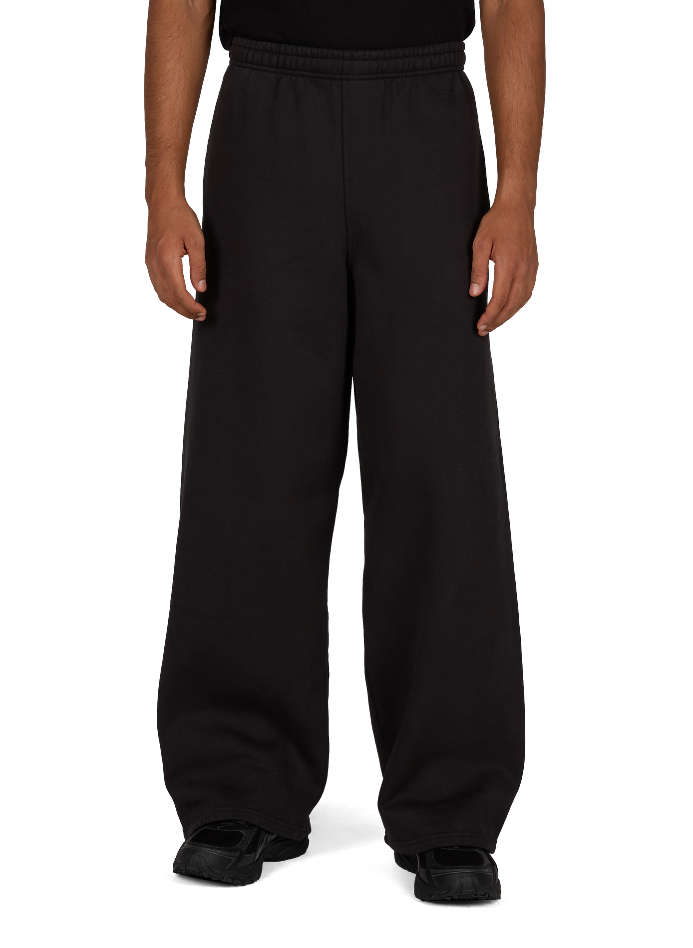 Straight-leg cotton joggers ARTE ANTWERP Black