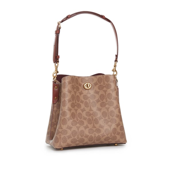 Sac épaule Willow en toile enduite