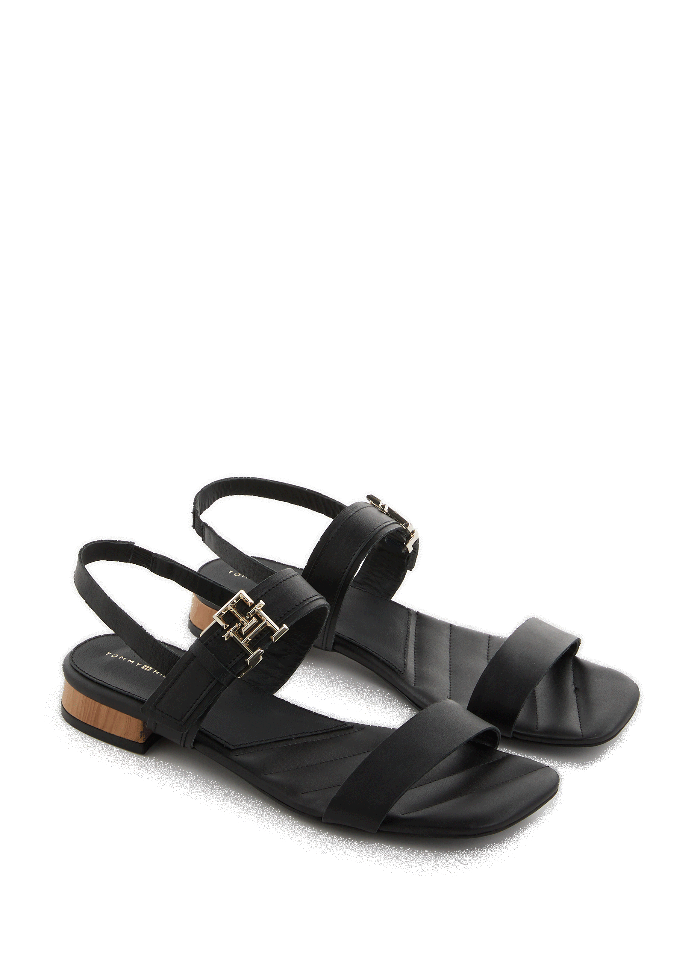 Sandales à petit talon