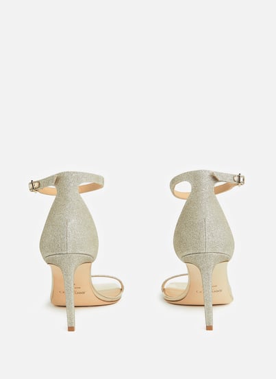 Glittery heeled sandals  JIMMY CHOO Glittery heeled sandals  JIMMY CHOO