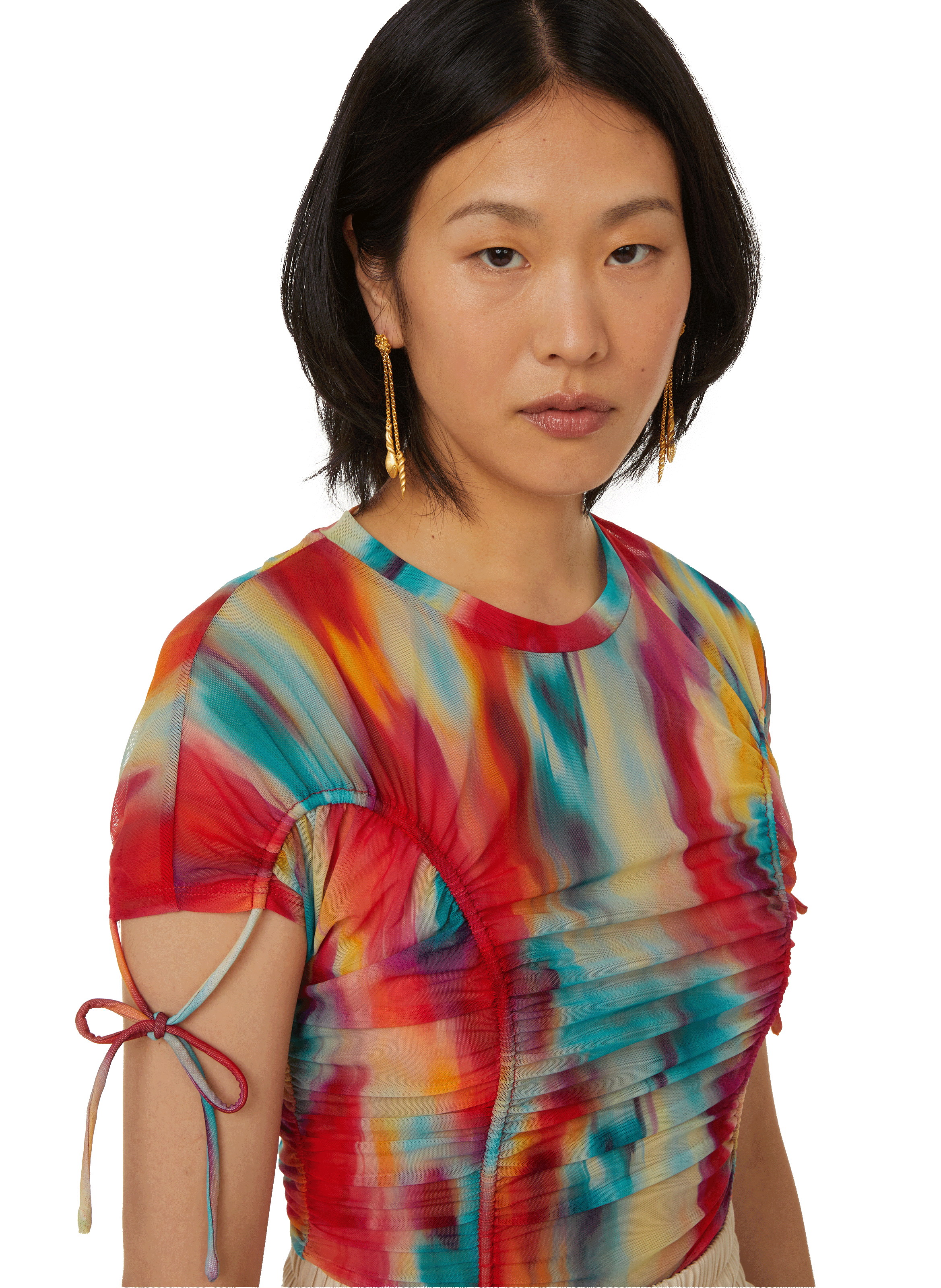 Boucles d'oreille Ariadne PAMELA LOVE Doré