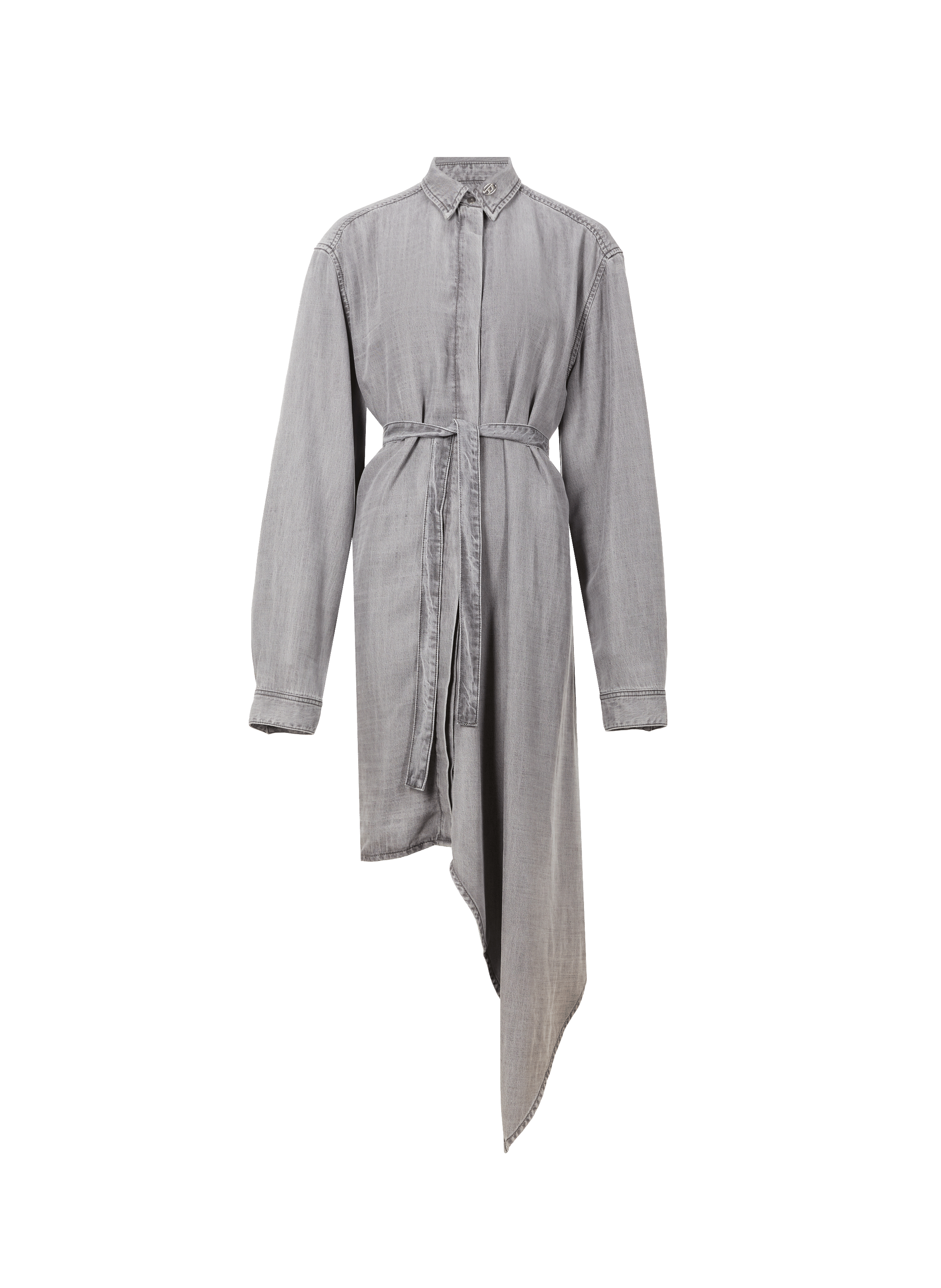 Robe longue asymétrique