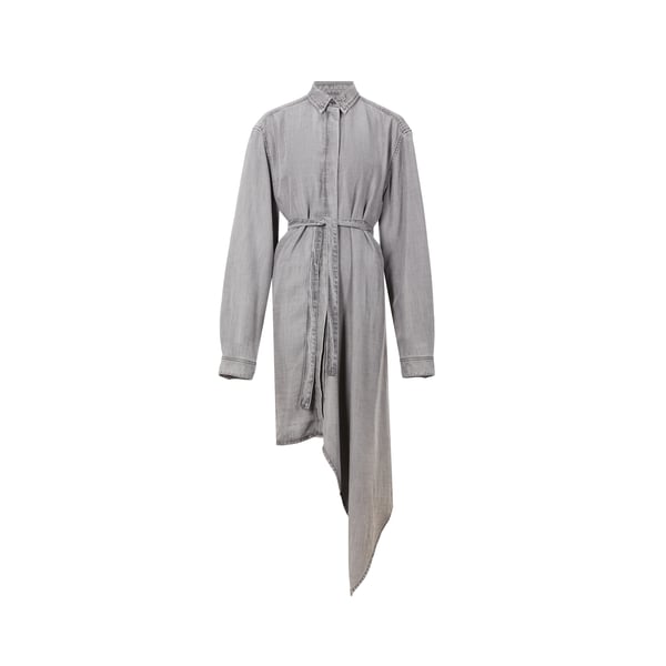 Robe longue asymétrique