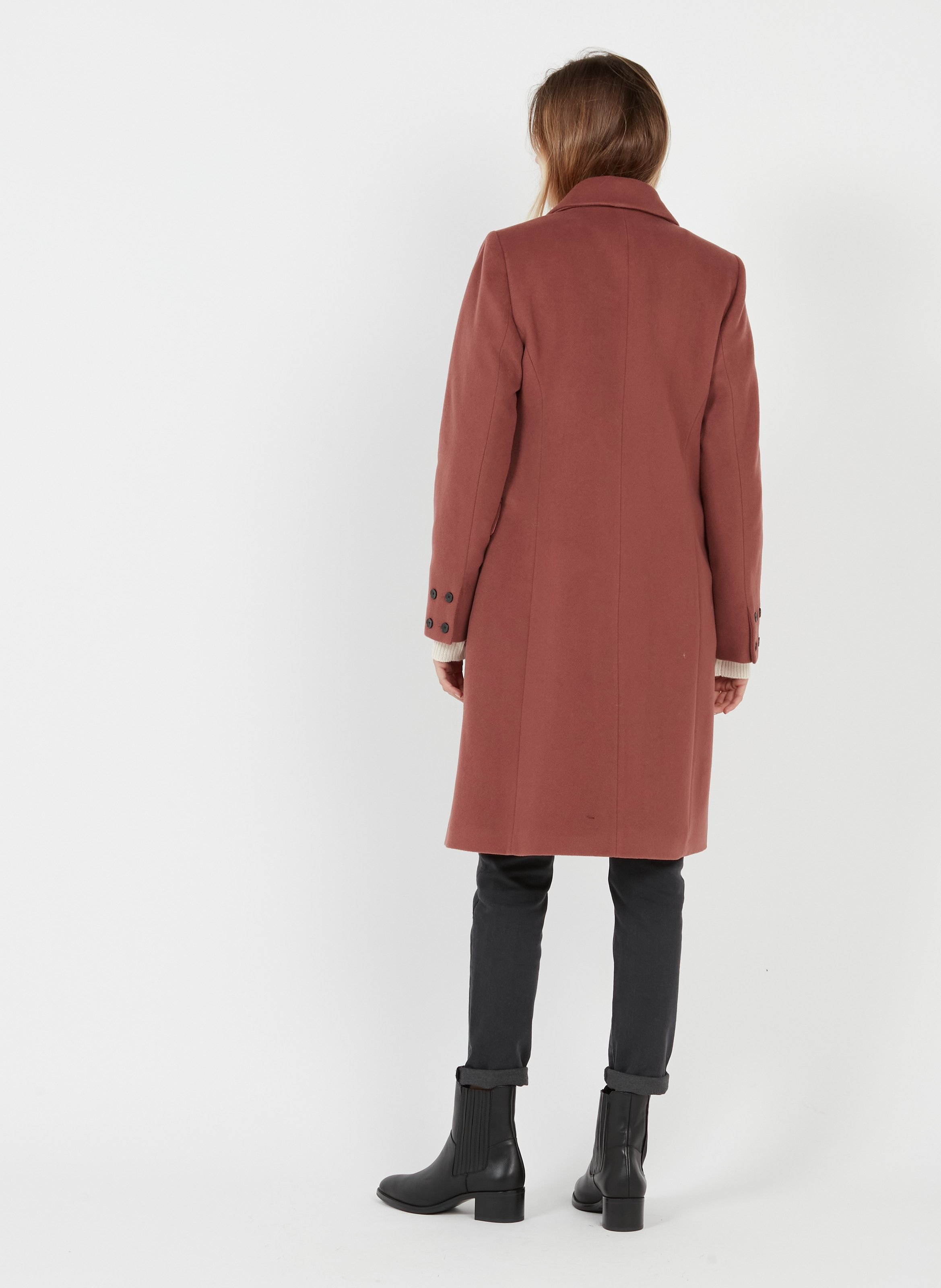 Bottines chelsea en cuir chili Noir