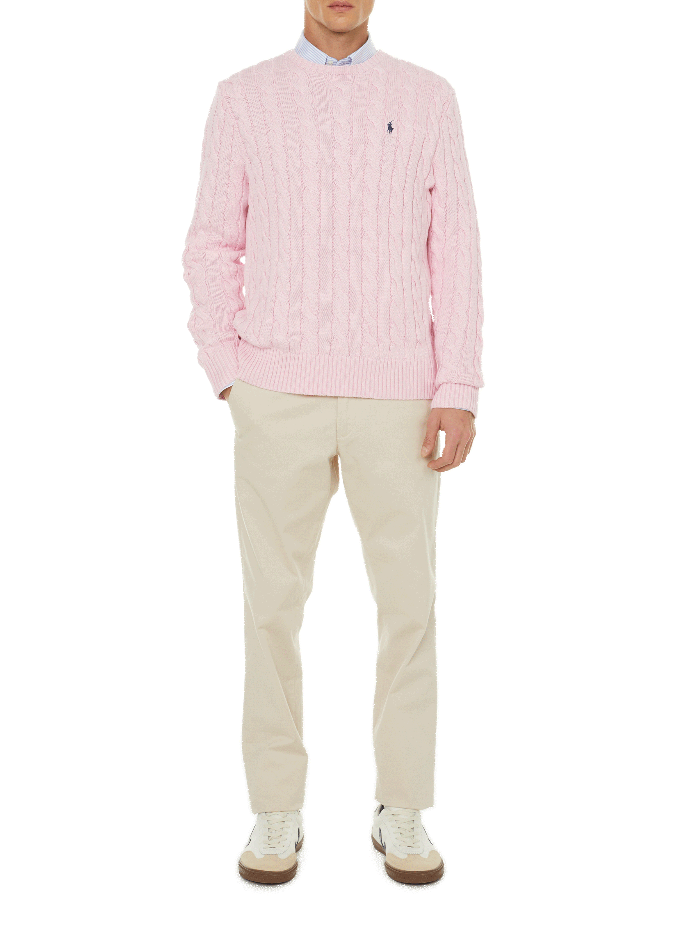 Cotton knit jumper  POLO RALPH LAUREN Pink