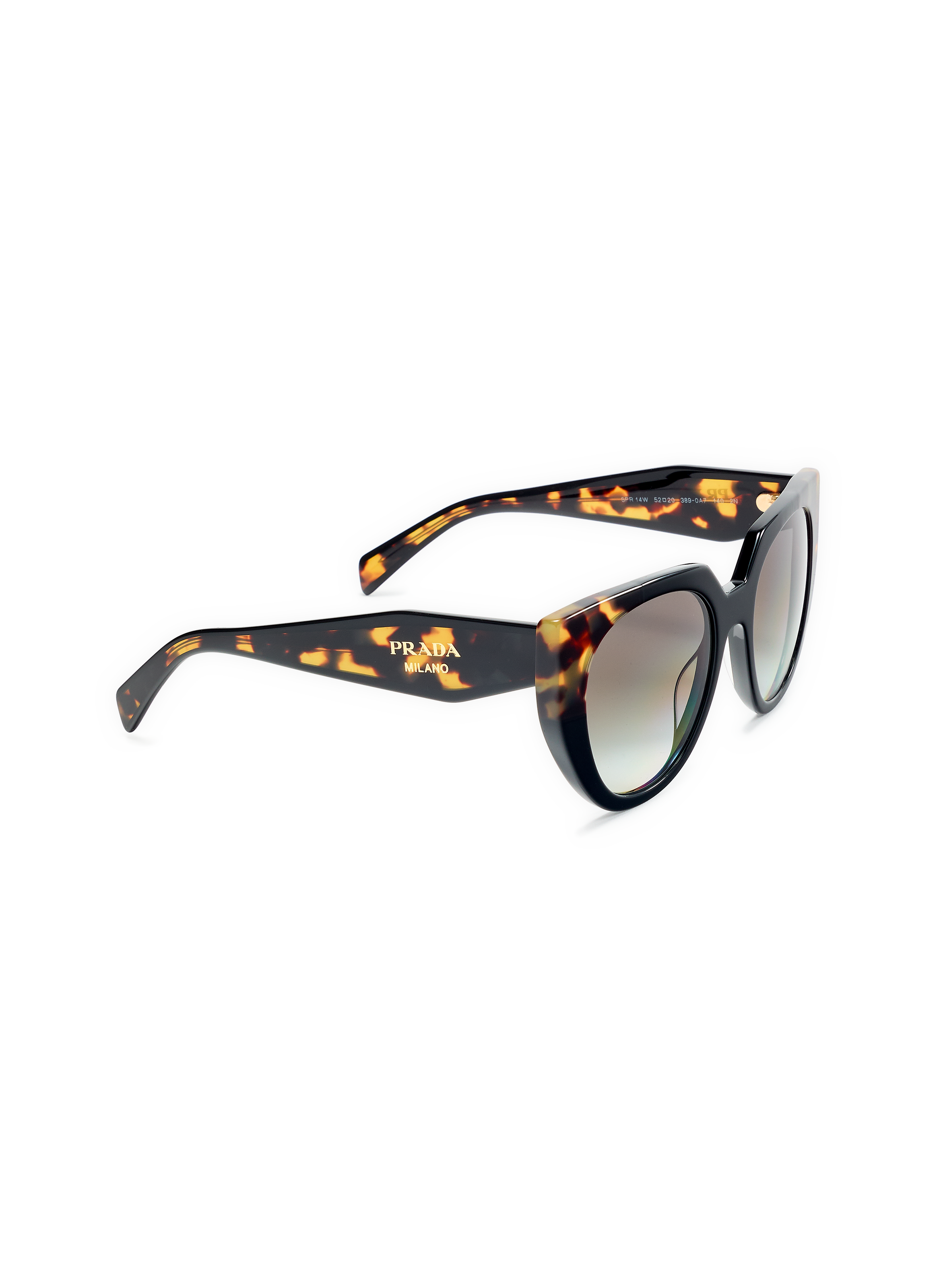 Lunettes de soleil écaille PRADA No color