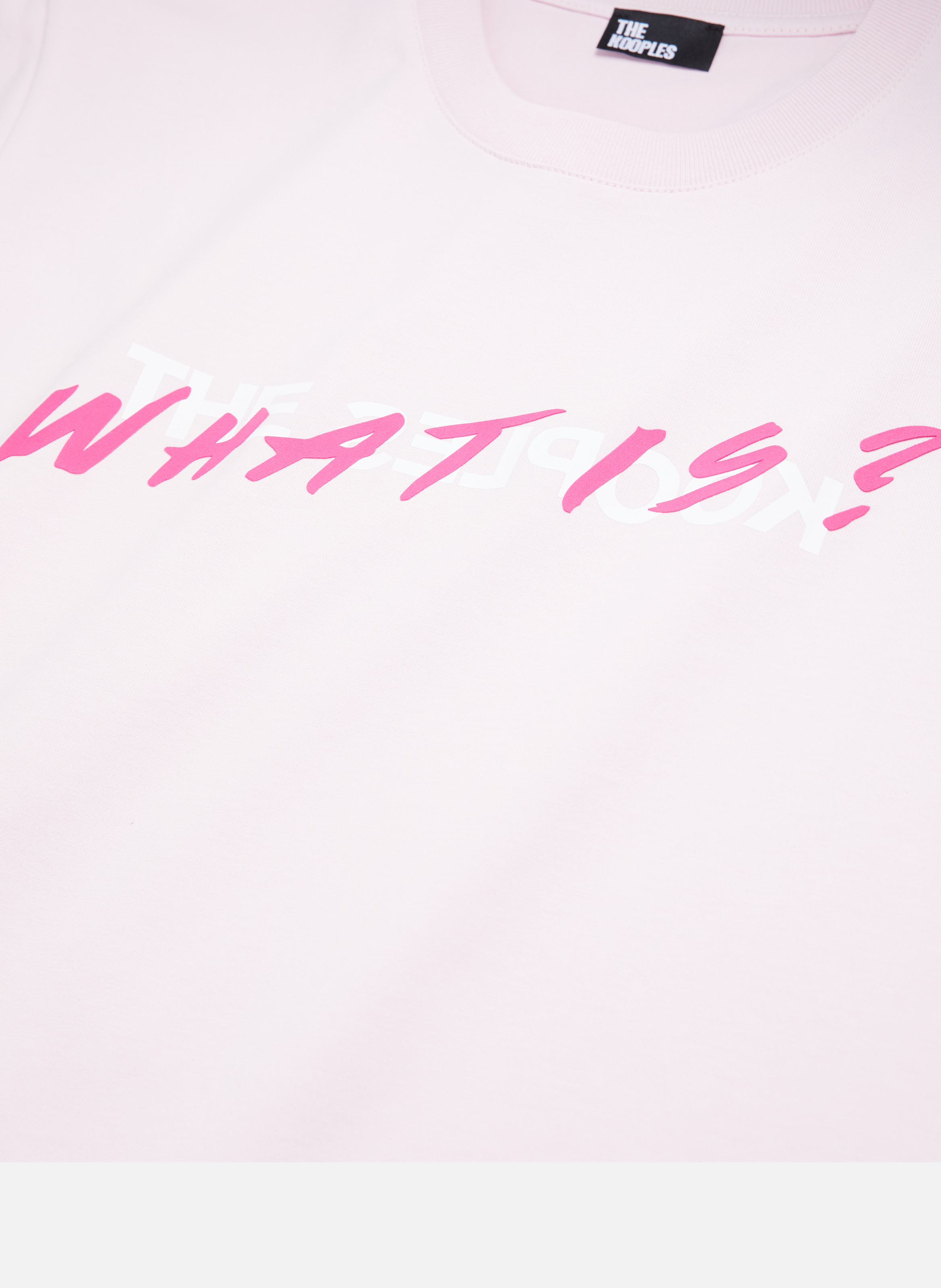 T-shirt en coton What Is THE KOOPLES Rose