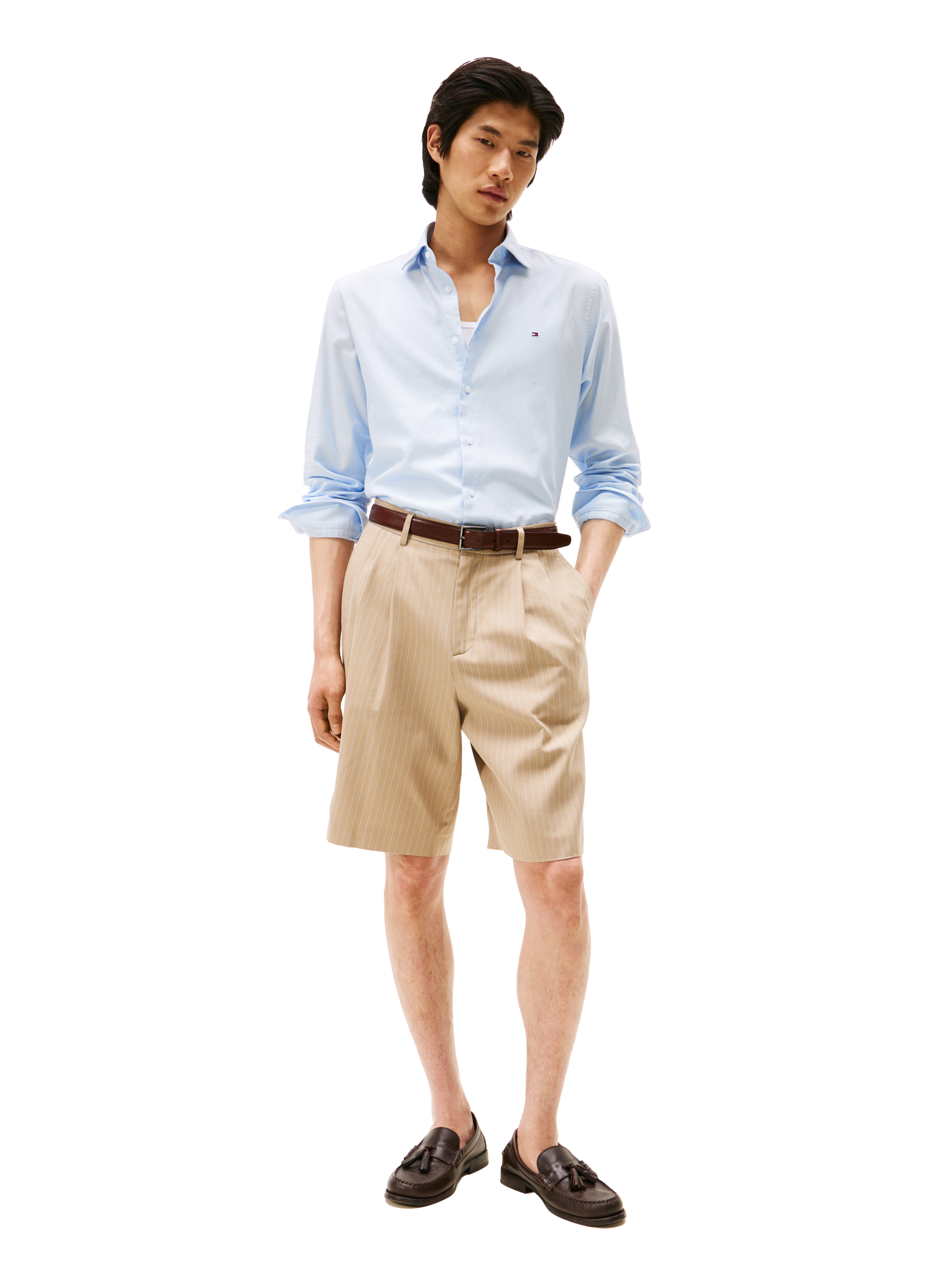  Cotton shirt TOMMY HILFIGER Blue