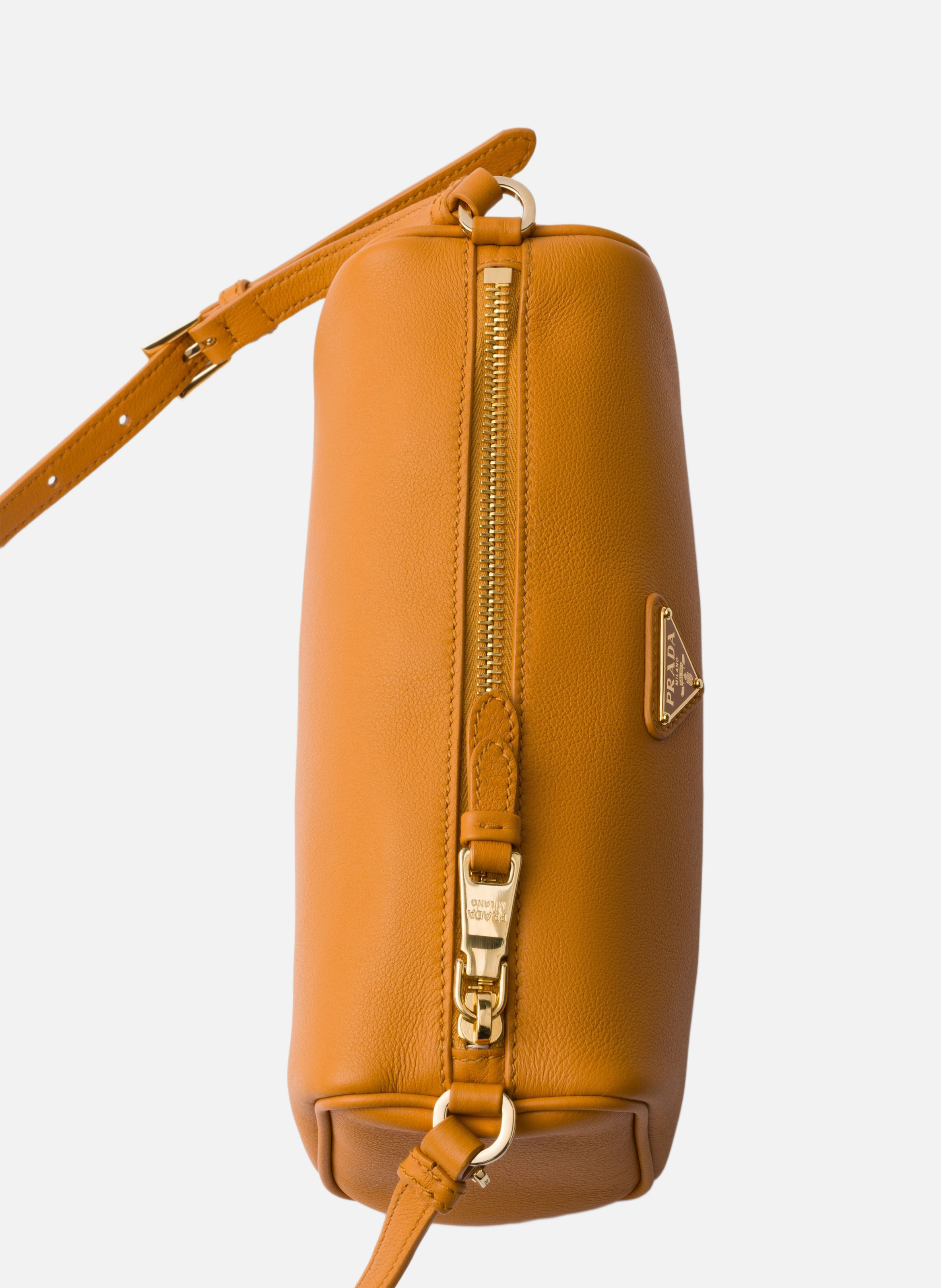 Pochette en cuir PRADA Orange