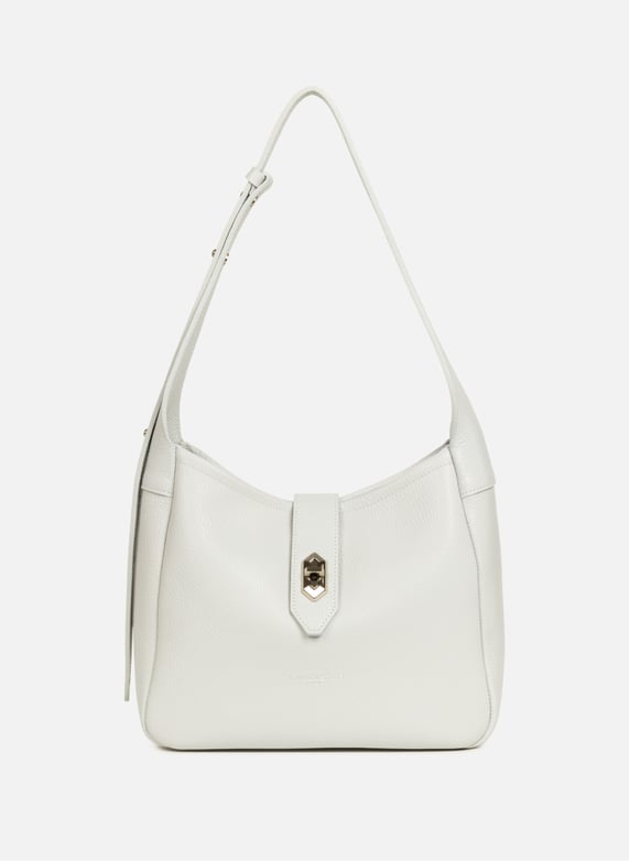 Small bucket bag - Top Double | Grey by LANCASTER Small bucket bag - Top Double Grey