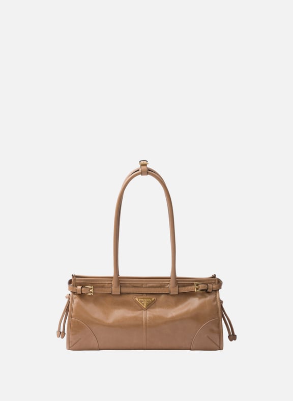 Sac à main prada bonnie en cuir Rose by PRADA PRADA Sac à main prada bonnie en cuir Rose
