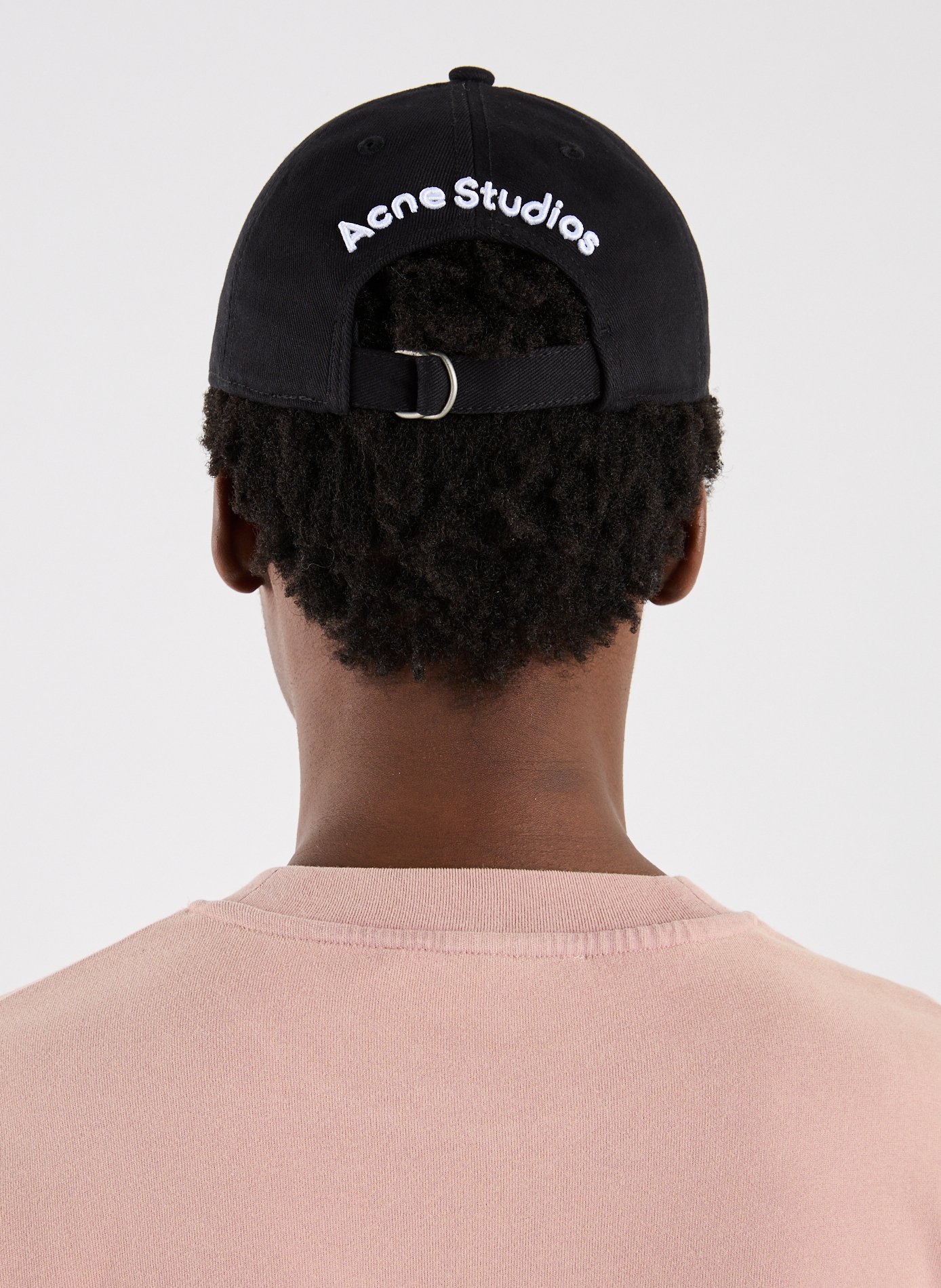Casquette en coton ACNE STUDIOS Noir