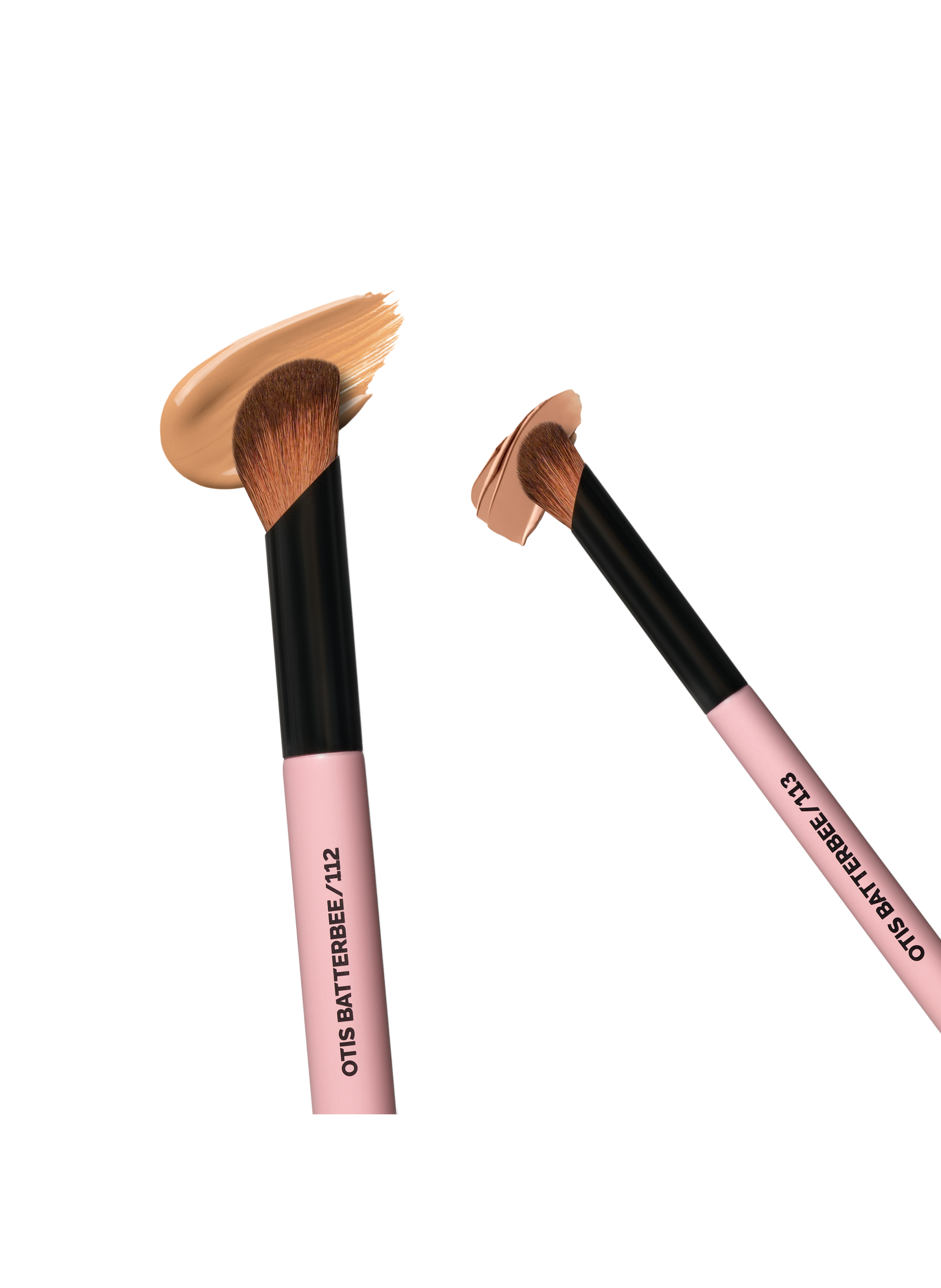 Duo of concealer brushes OTIS BATTERBEE Pink