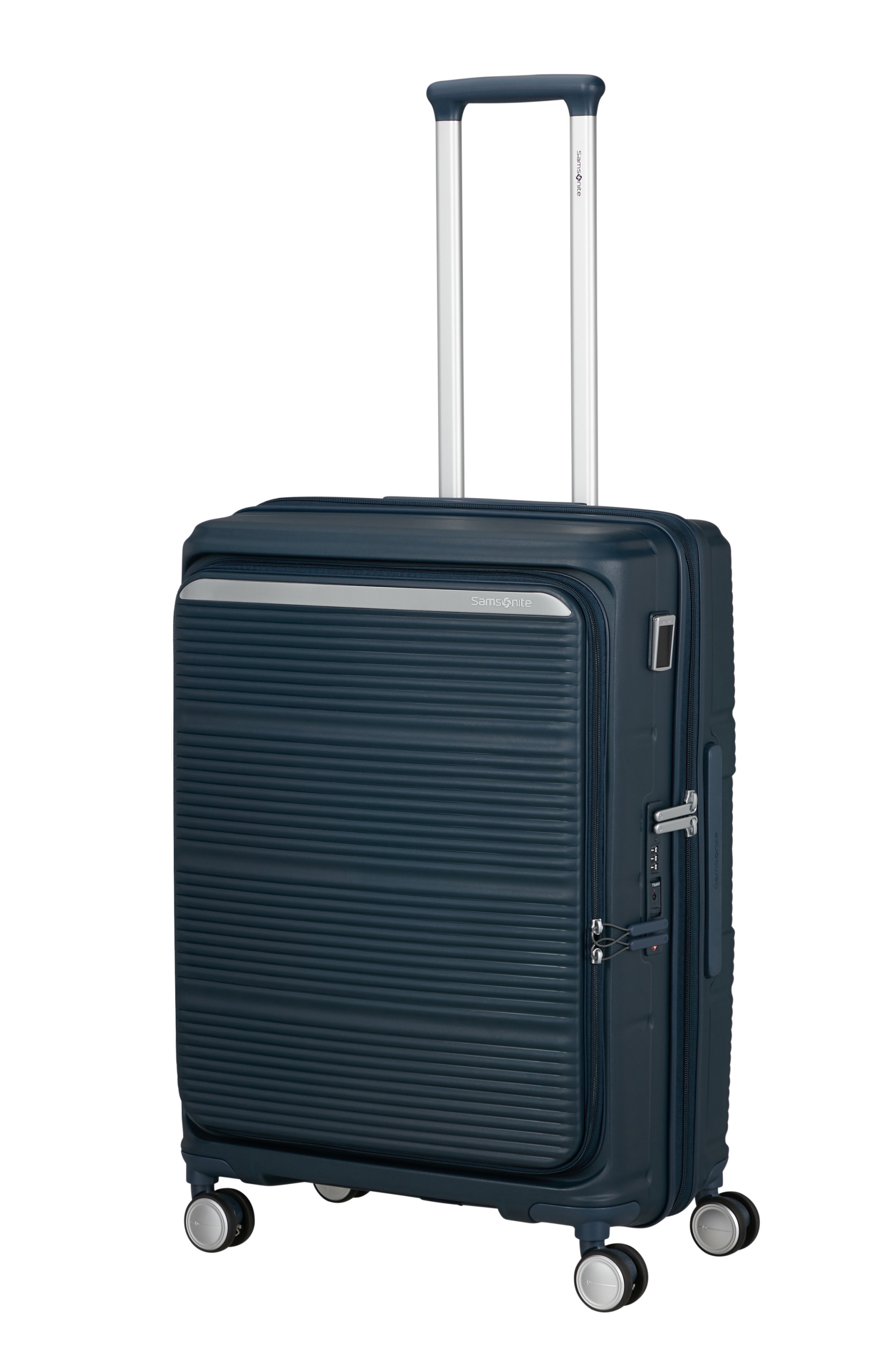 Paralux hs valise 4 roues taille m SAMSONITE Bleu