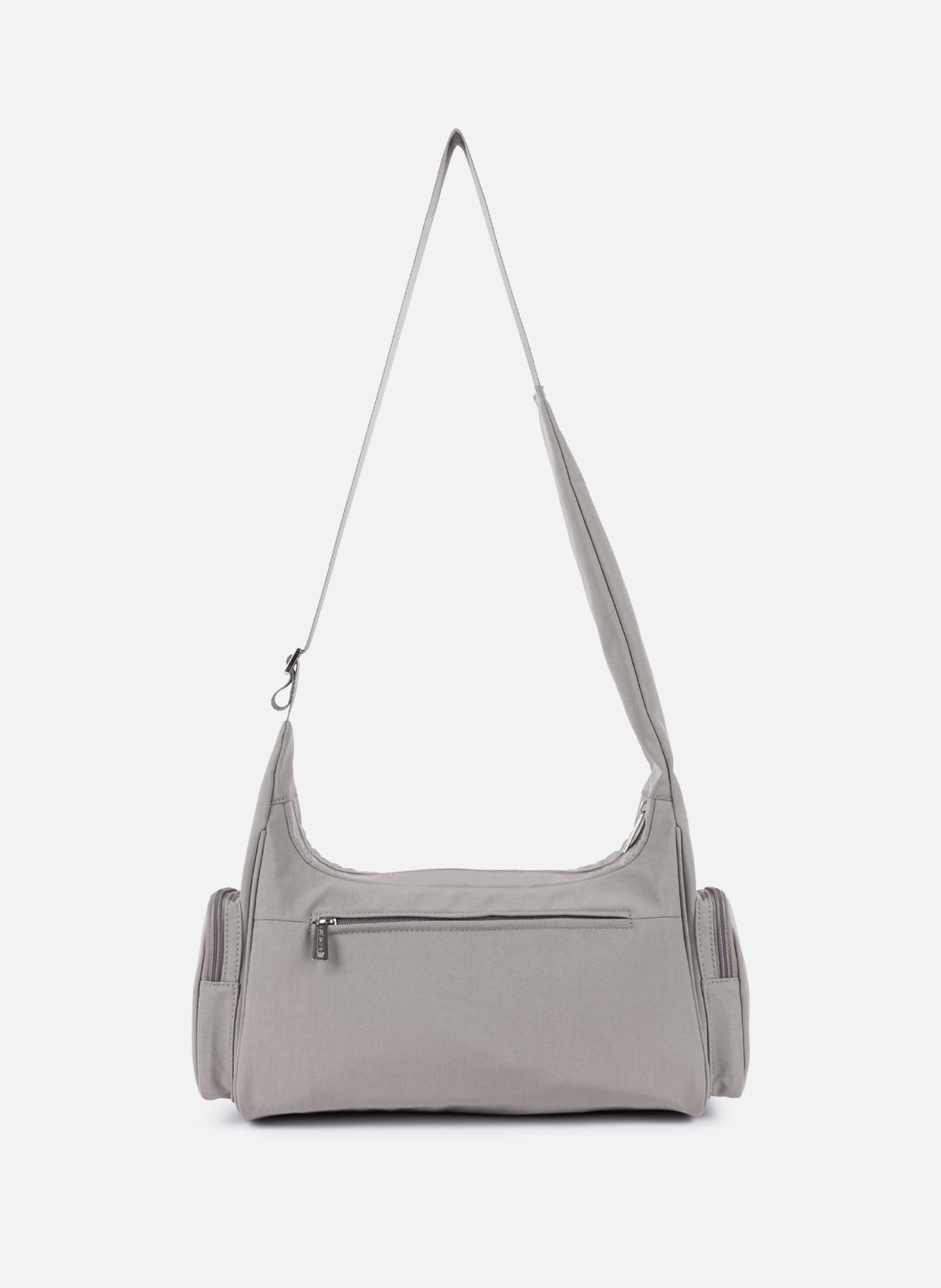 Sac besace - basic pocket Gris