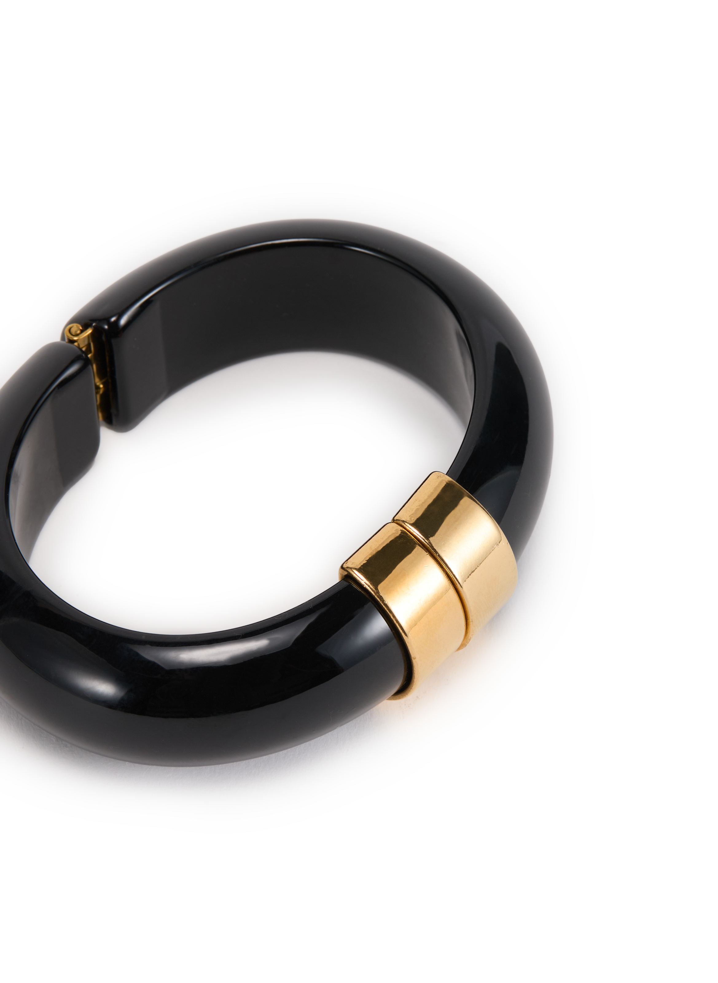 Jonc ouvrable résine AU PRINTEMPS PARIS Noir