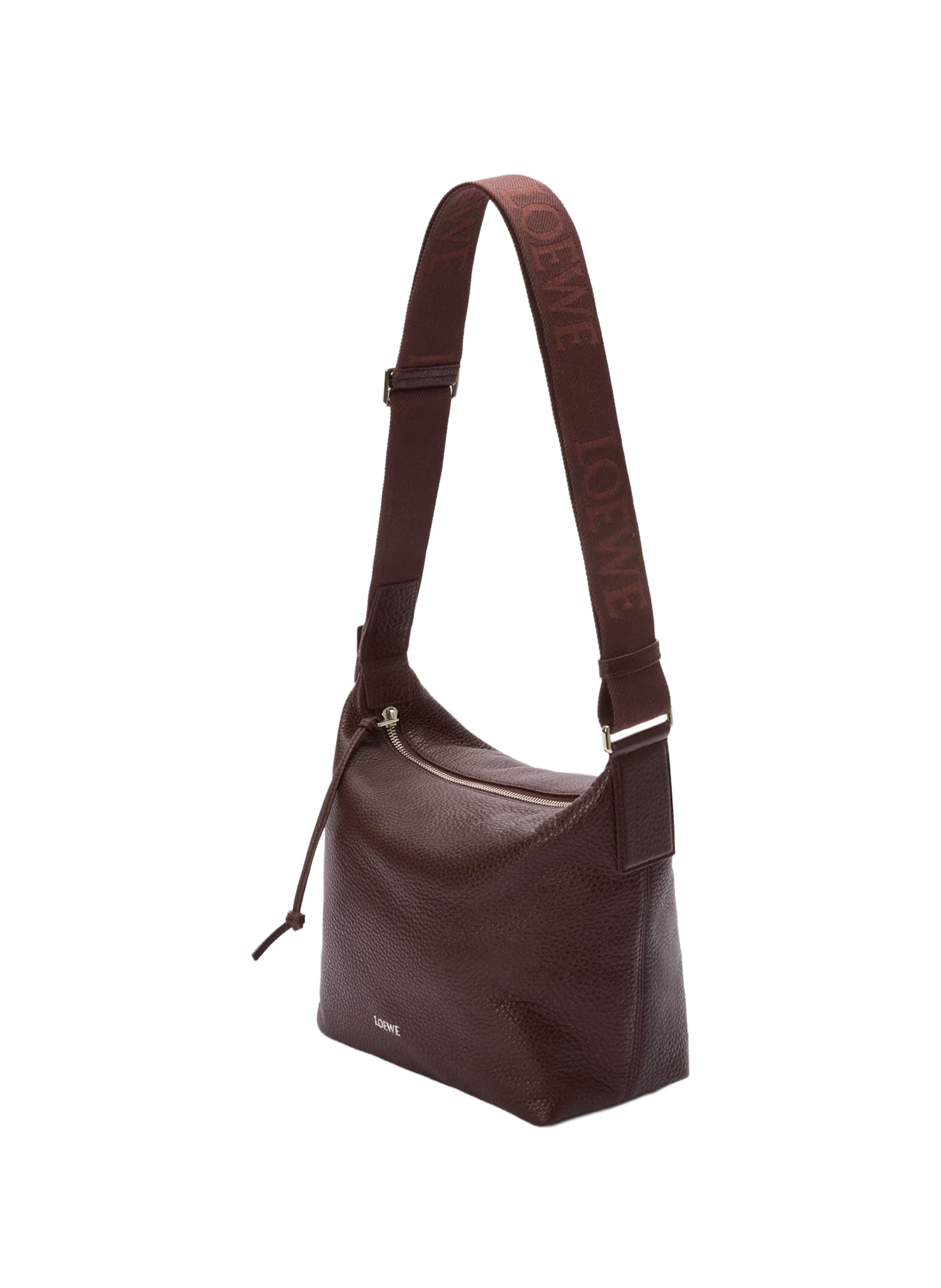 Small crossbody bag Cubi in soft grained calf leather LOEWE Red