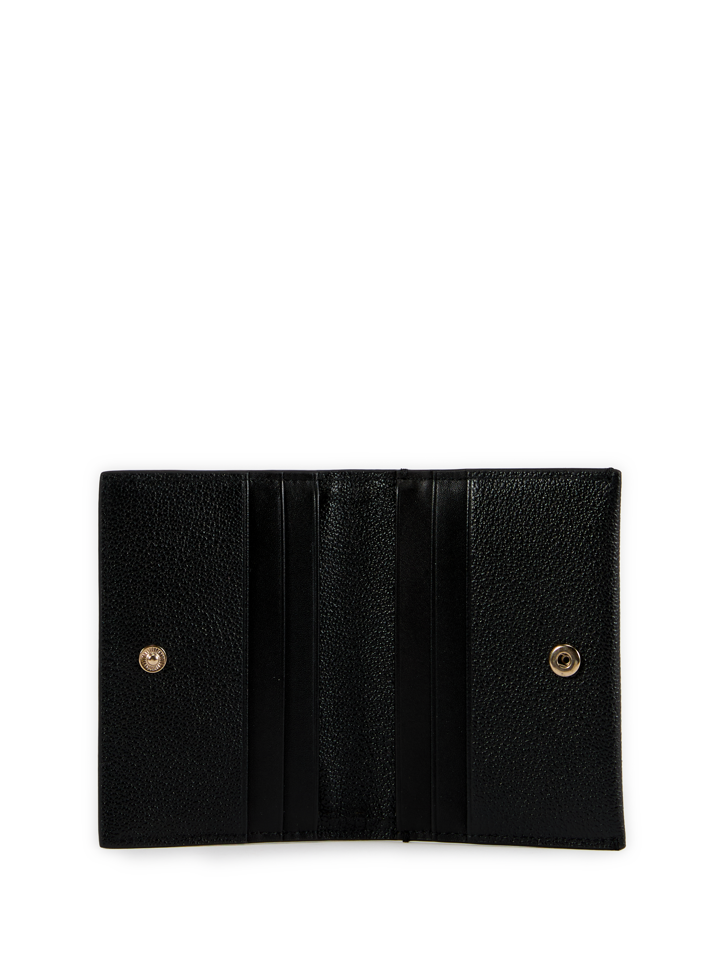 Porte-cartes en cuir CALVIN KLEIN Noir