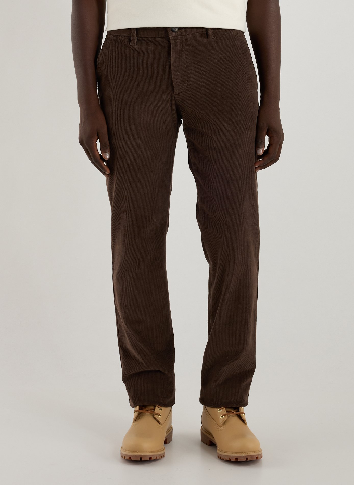 TIMBERLAND Corduroy chinos Brown