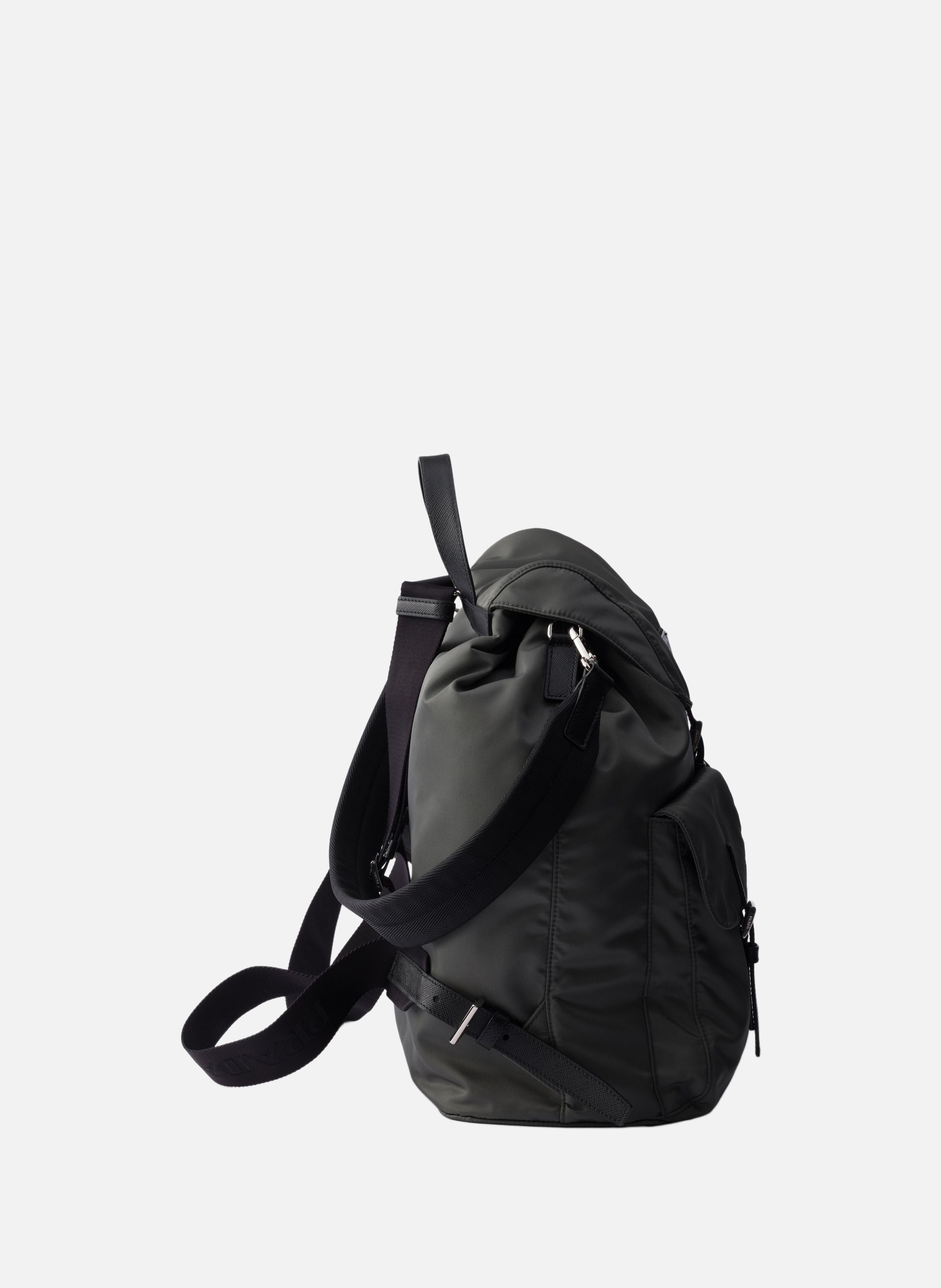 Sac à dos en re-nylon PRADA Gris