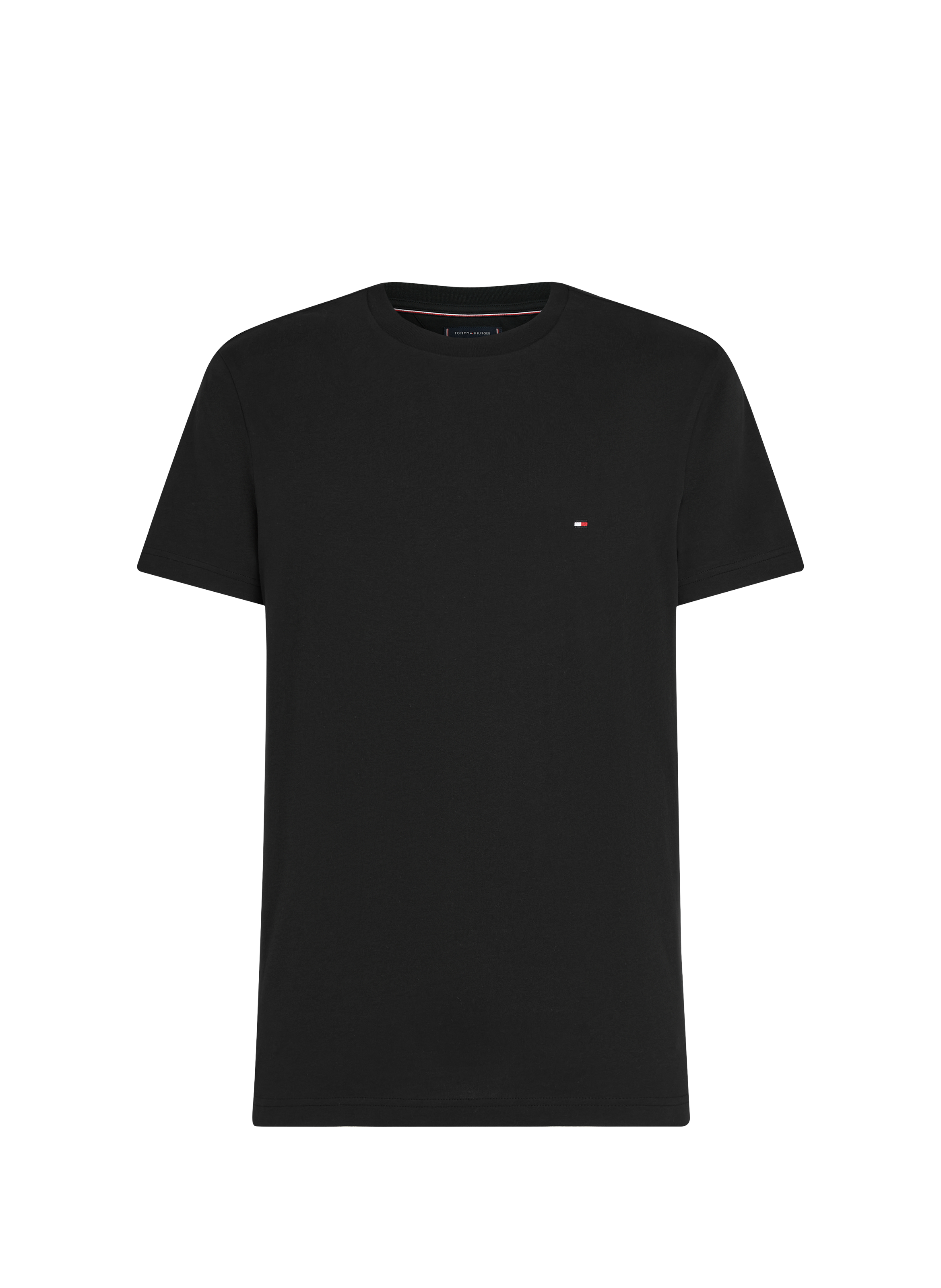 TOMMY HILFIGER Tee-shirt en coton  Noir