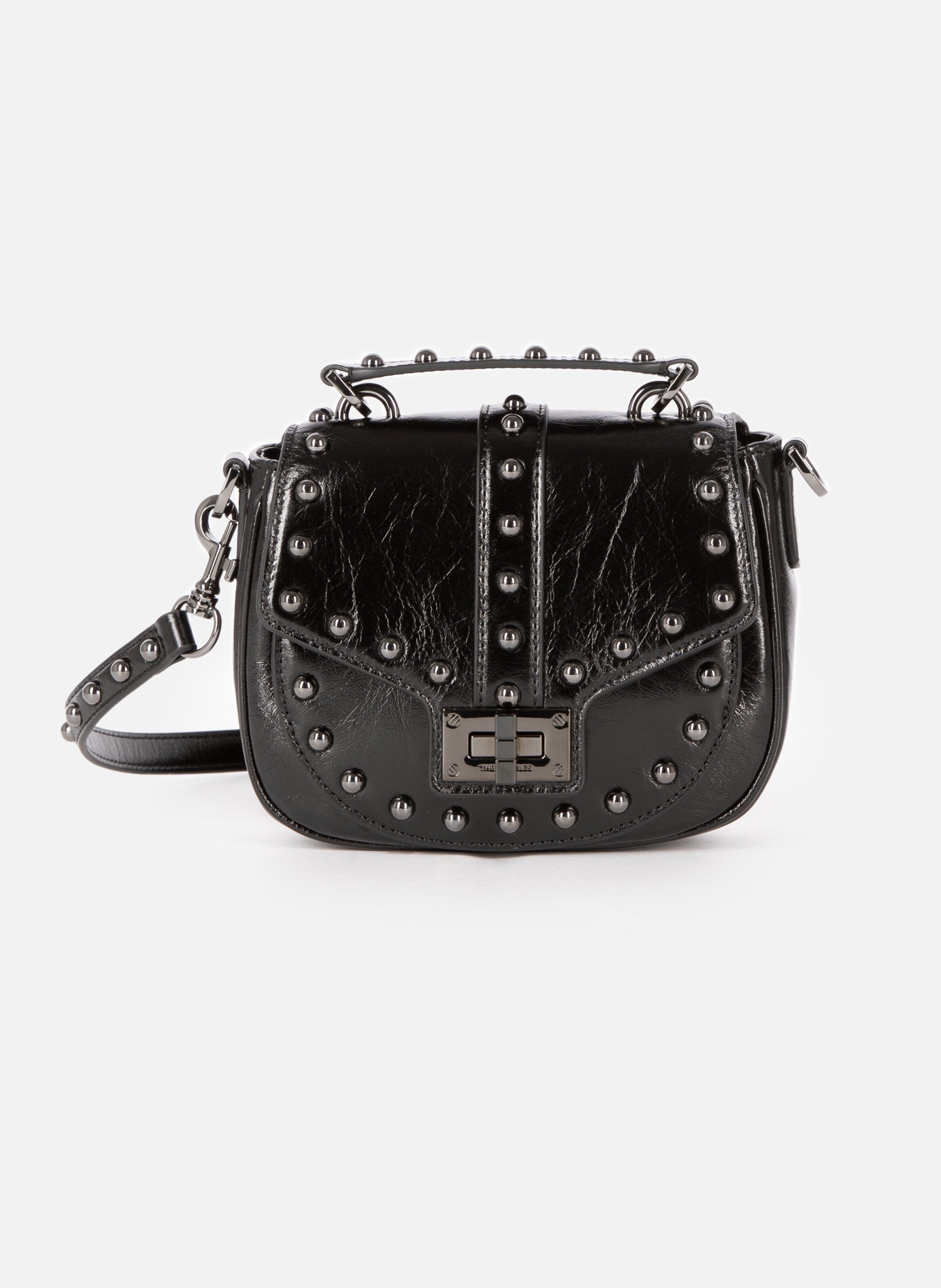 Sac emily arrondi à studs THE KOOPLES Noir