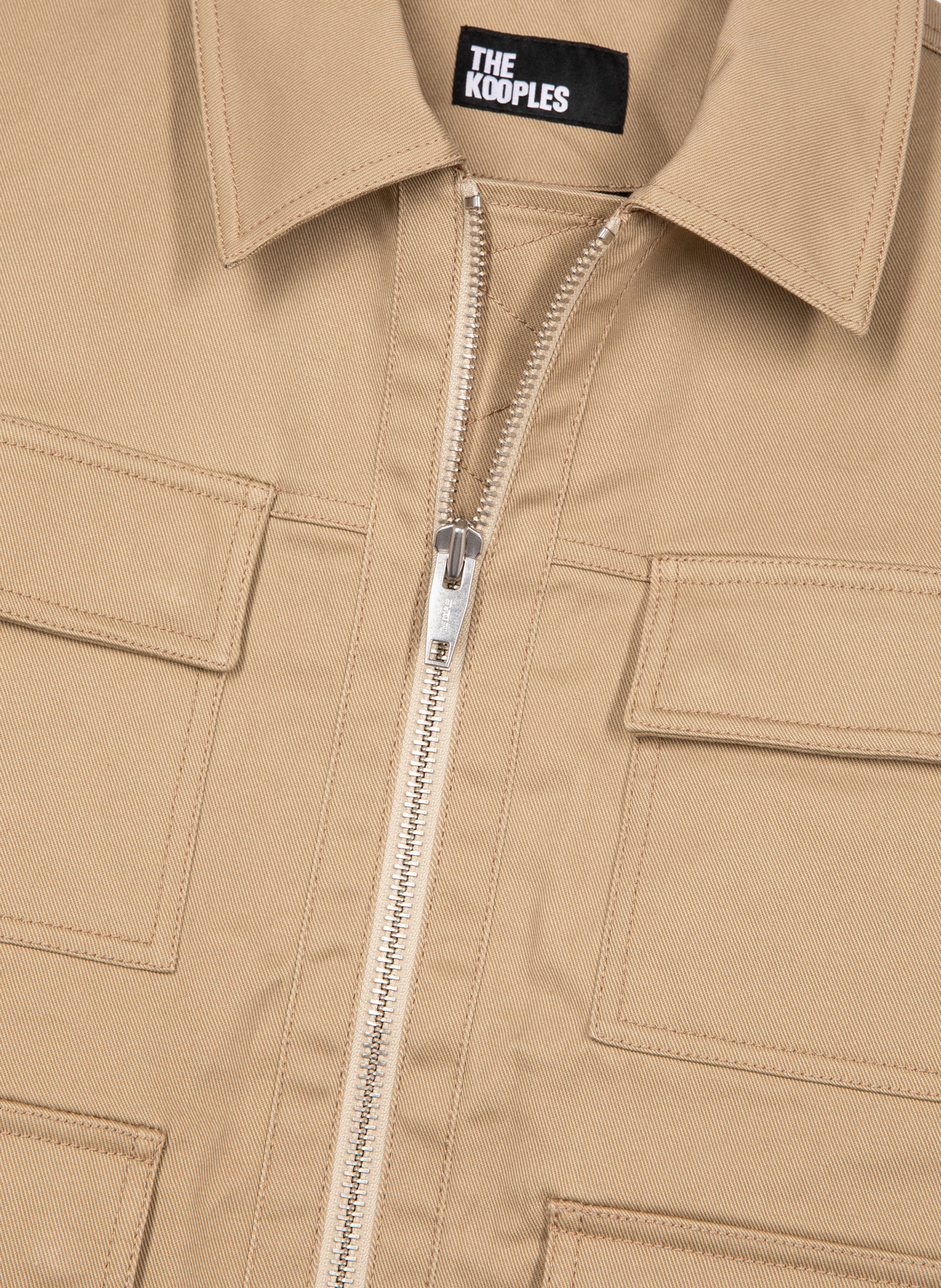 Blouson en coton THE KOOPLES Beige