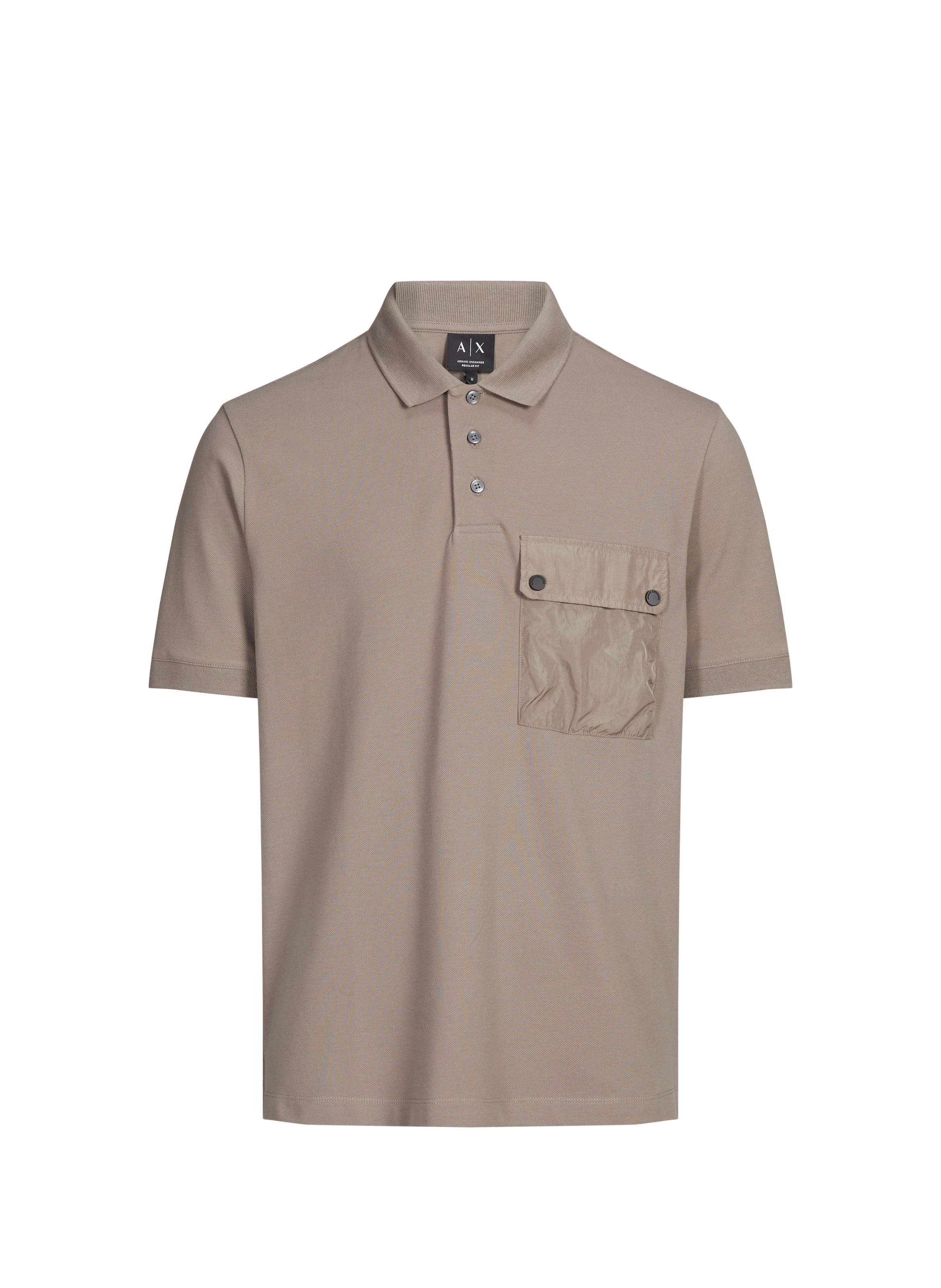 Polo en coton ARMANI EXCHANGE Beige