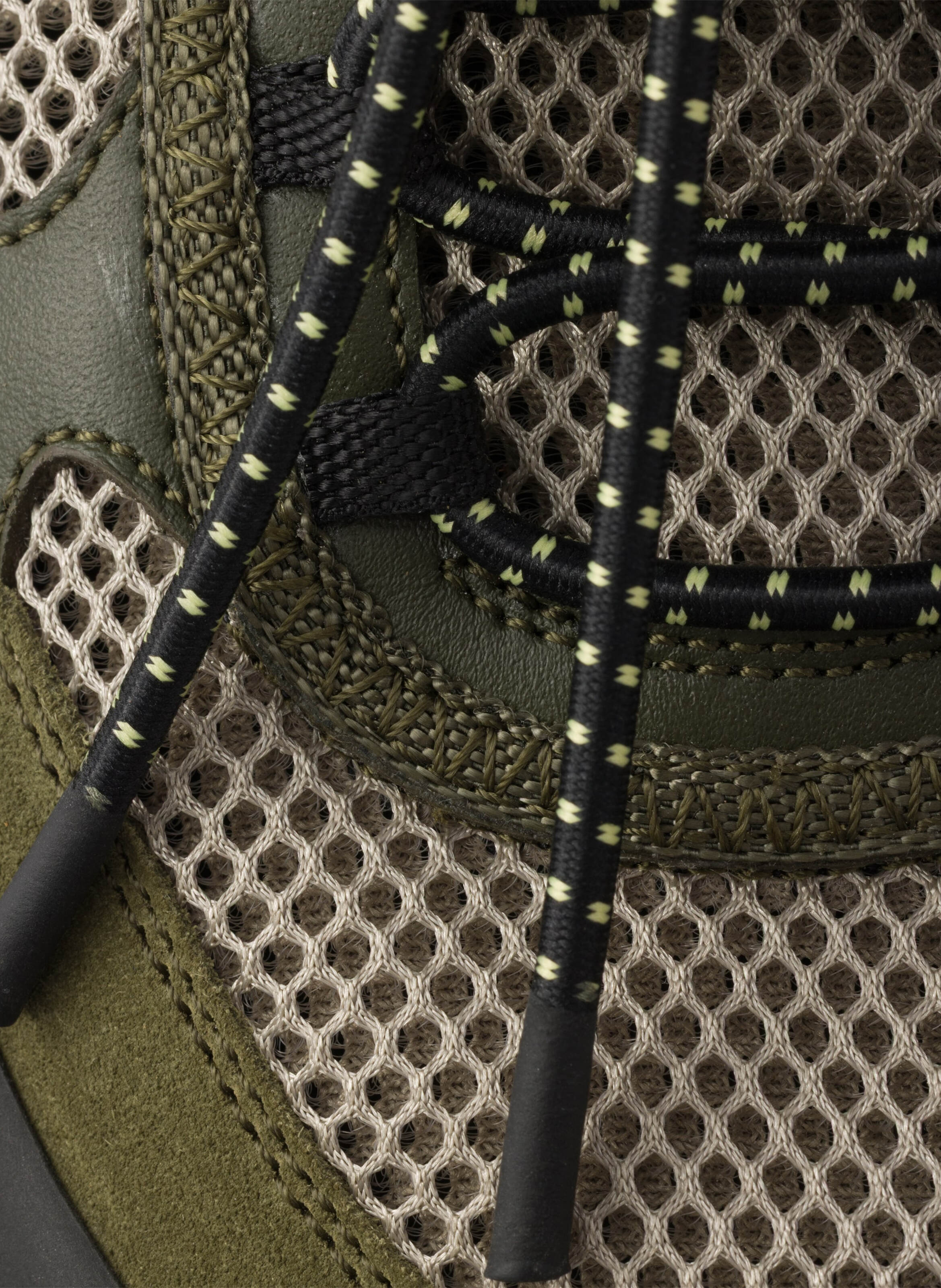 Baskets speedrock en cuir et mesh PRADA Vert