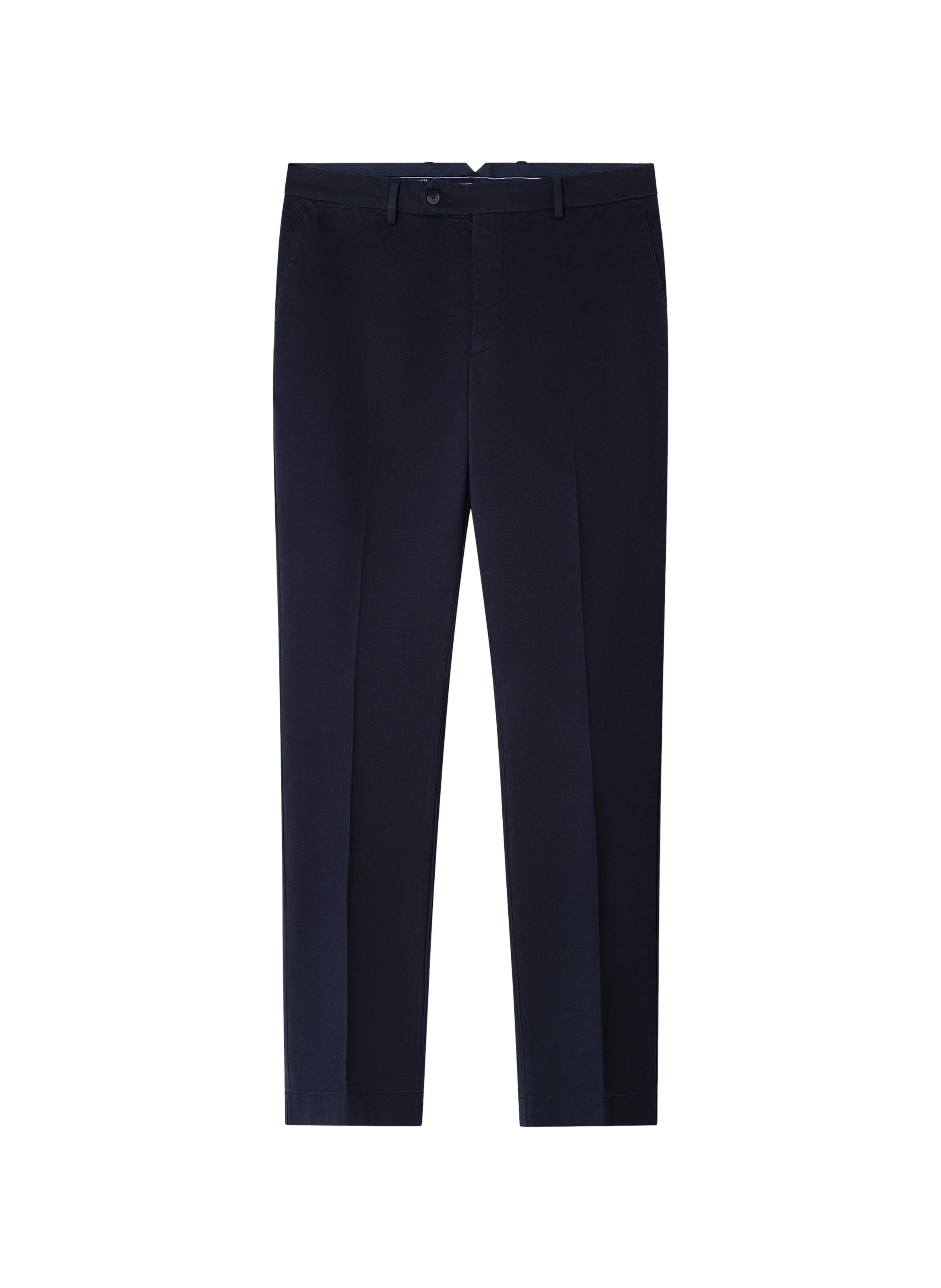 Pantalon chino en coton mélangé HACKETT Bleu