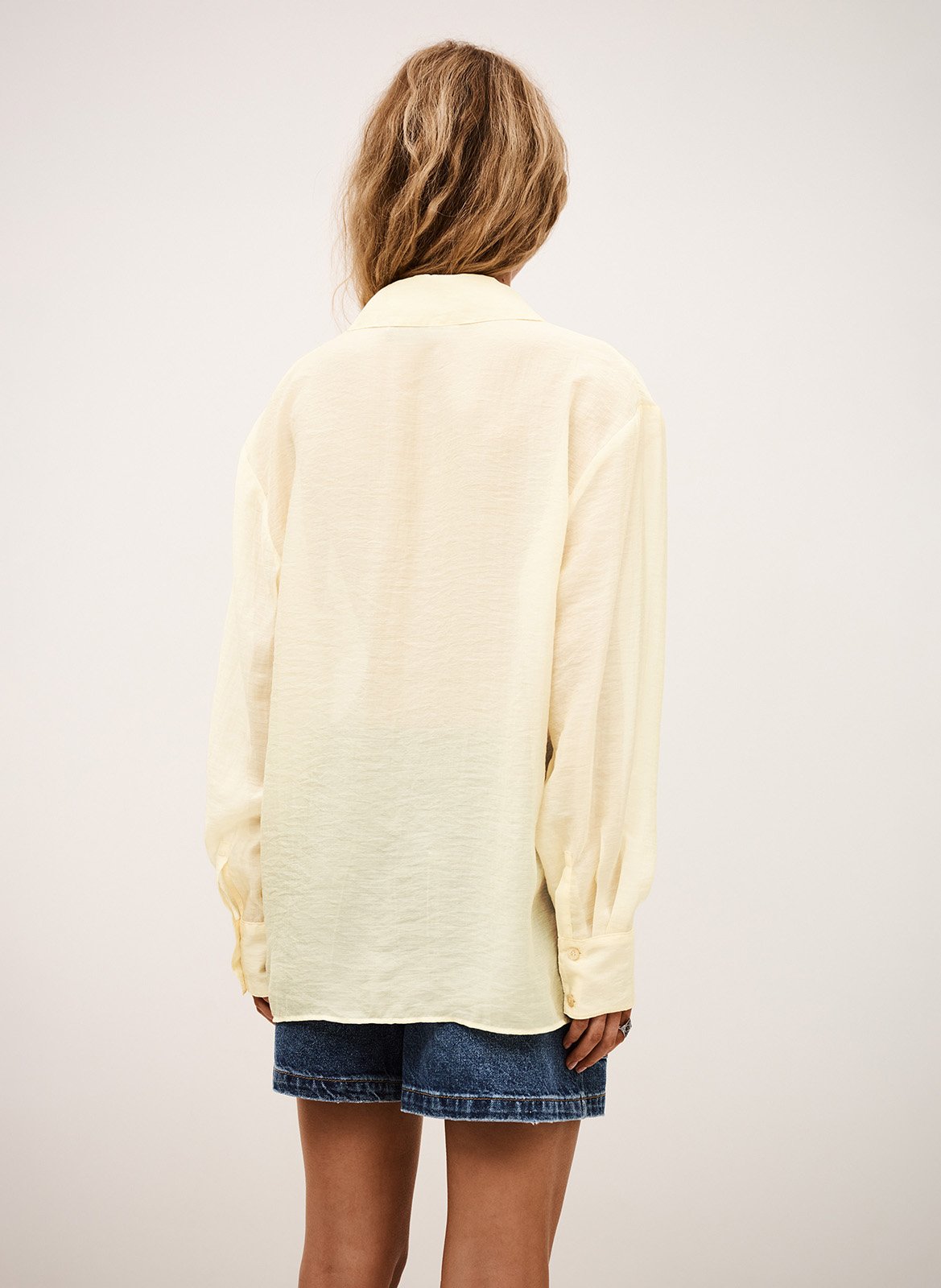 Chemise col classique bao BA&SH Beige