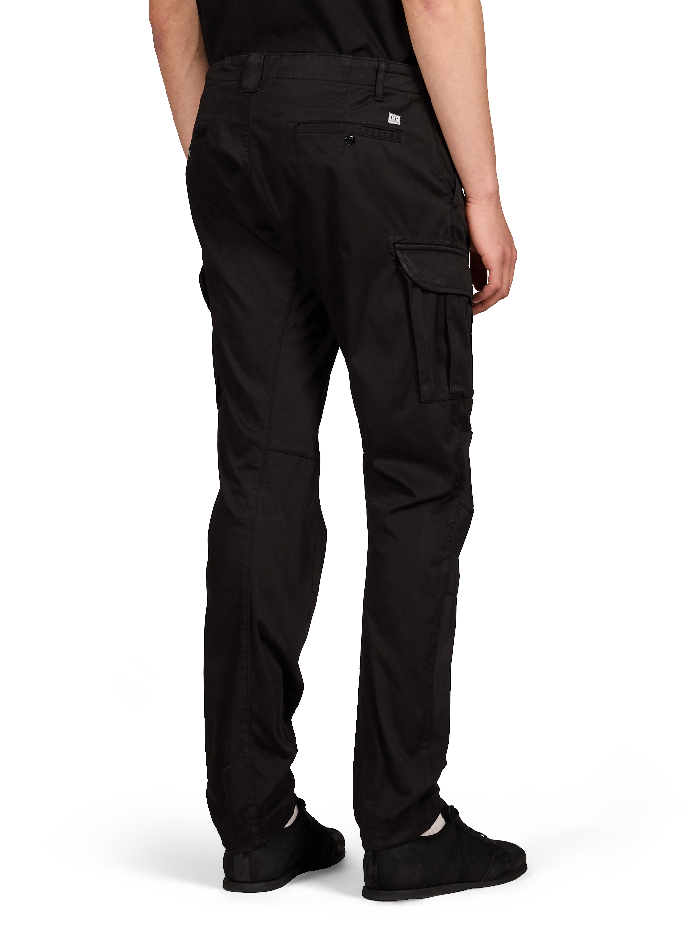 Pantalon en coton mélangé CP COMPANY Noir