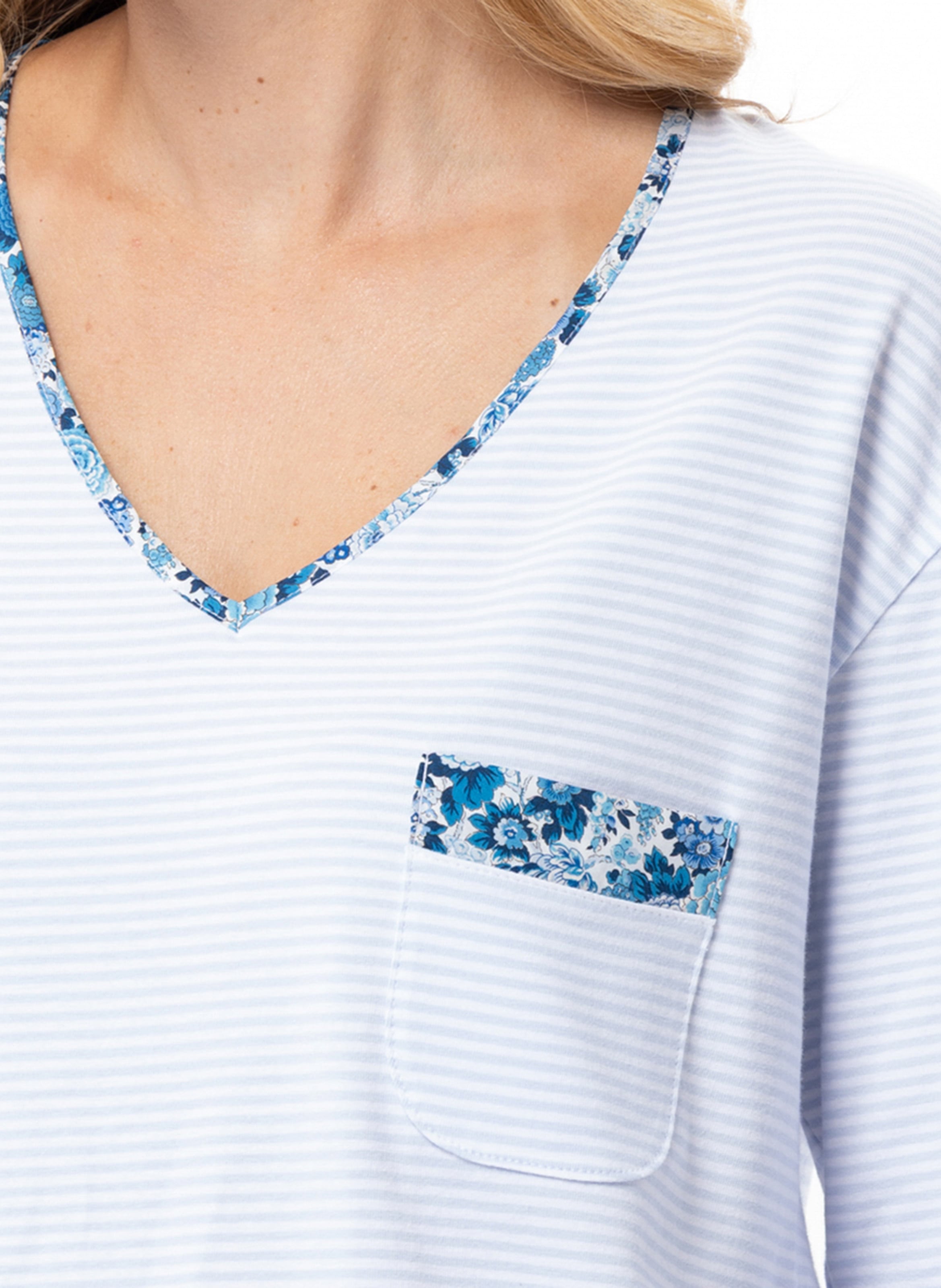 Pyjama en coton garden 202 LE CHAT Multicolore