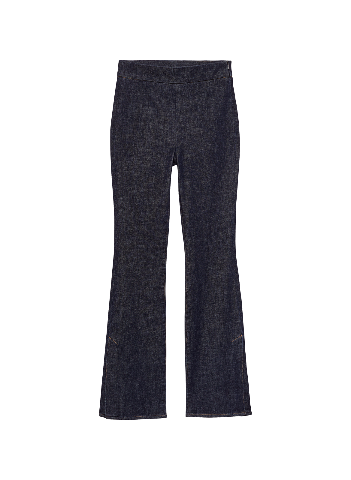 Flared jeans van gemengd katoen CALVIN KLEIN Blauw
