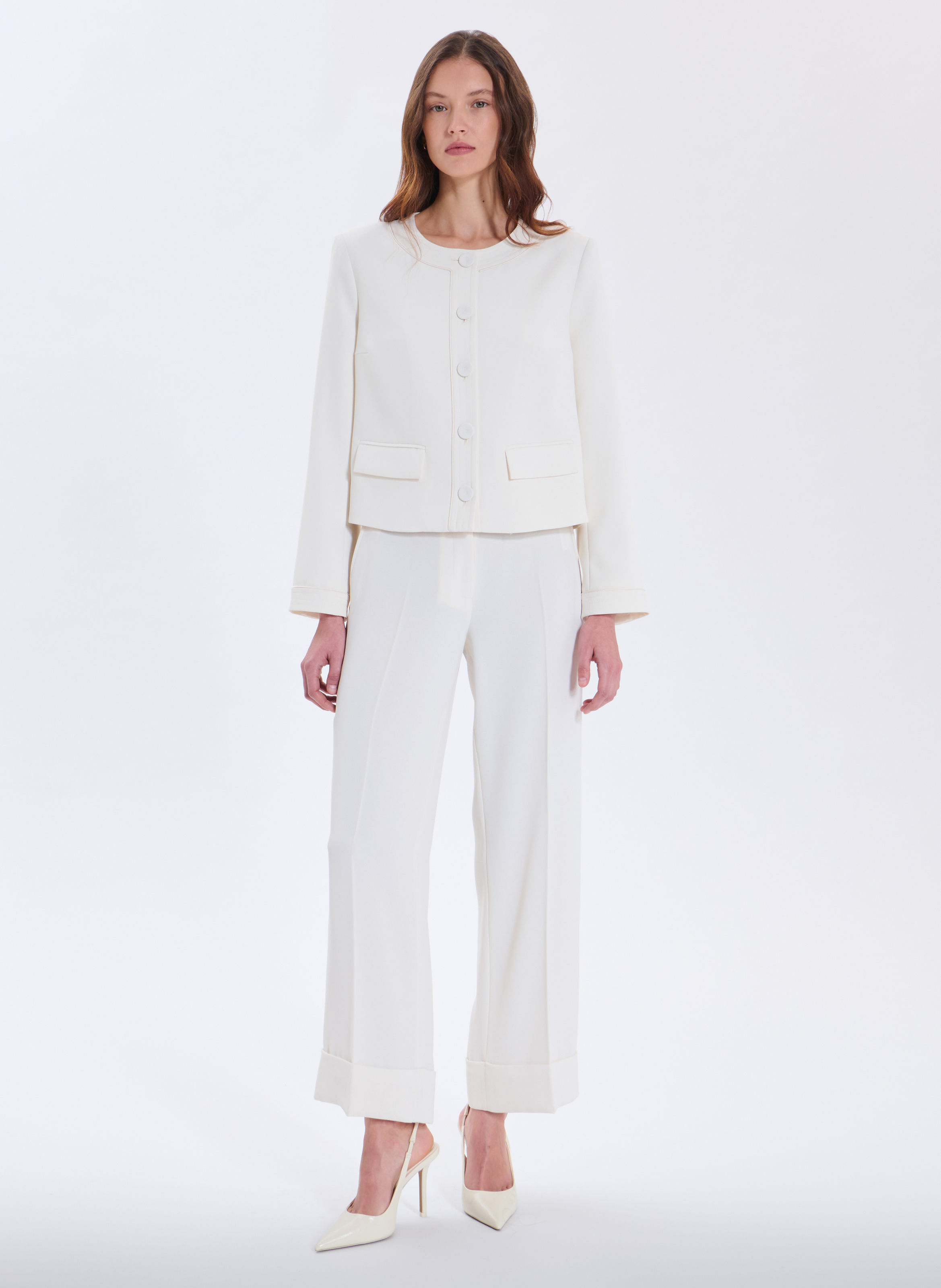 Veste  valso ZAPA Blanc