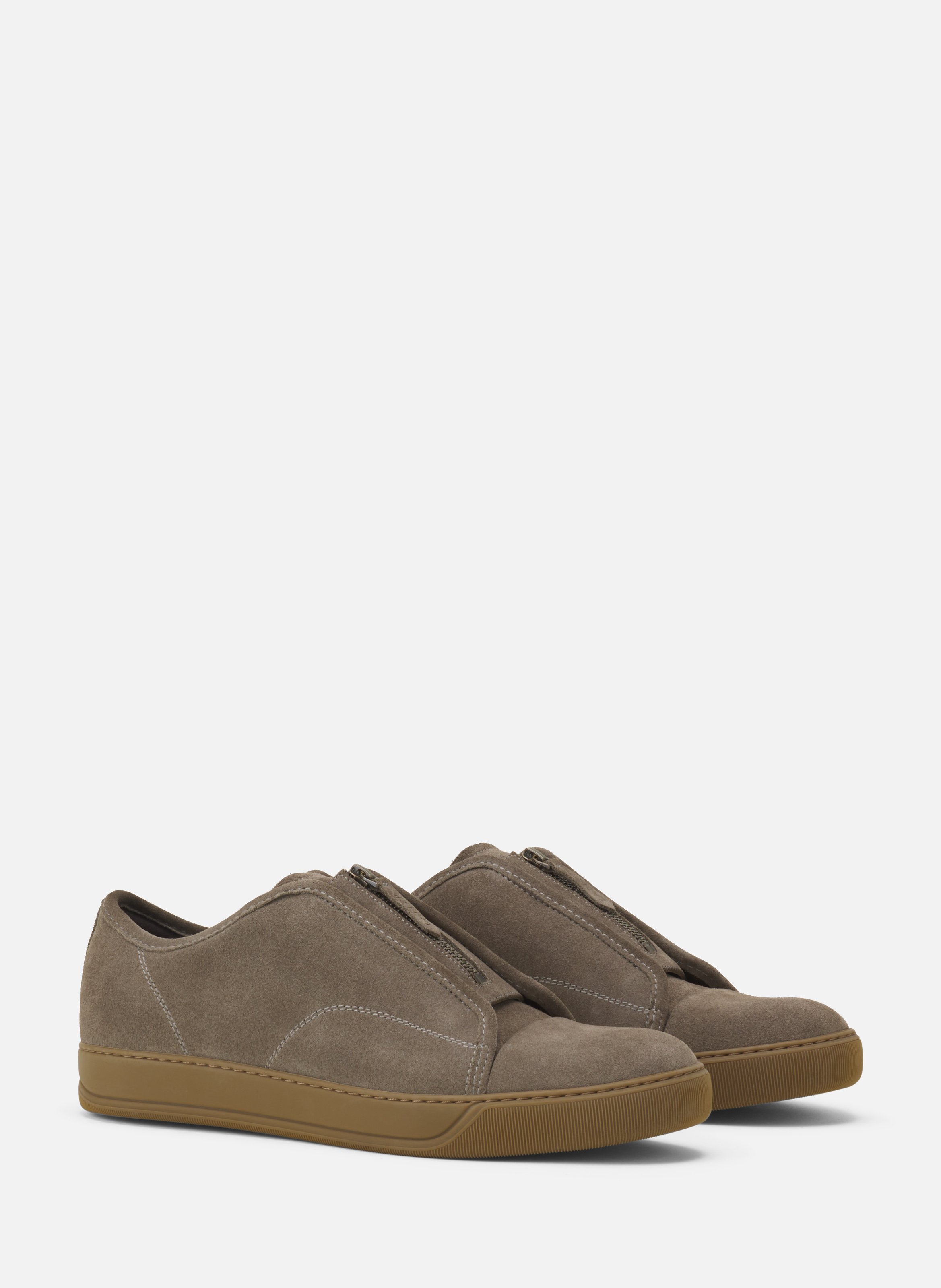 Sneakers dbb1 zip en suede LANVIN Vert