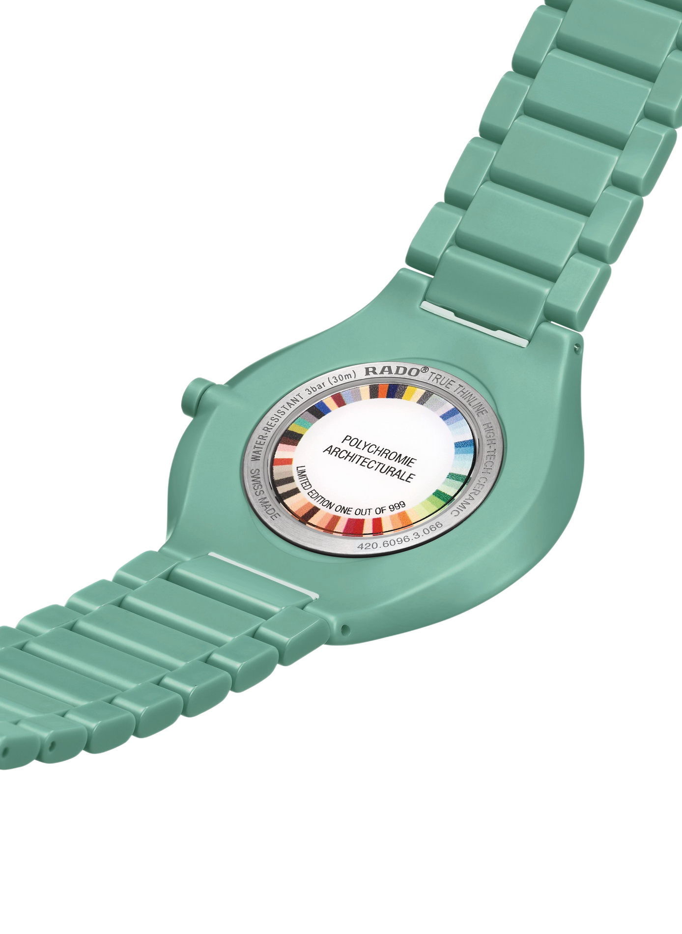 Montre quartz en céramique RADO Vert