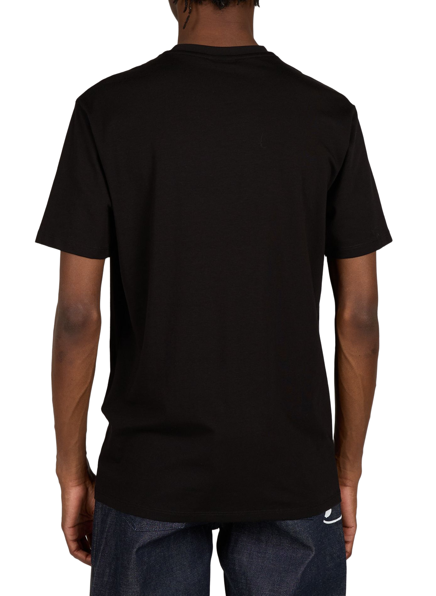 Katoenen T-shirt ARMANI EXCHANGE Zwart