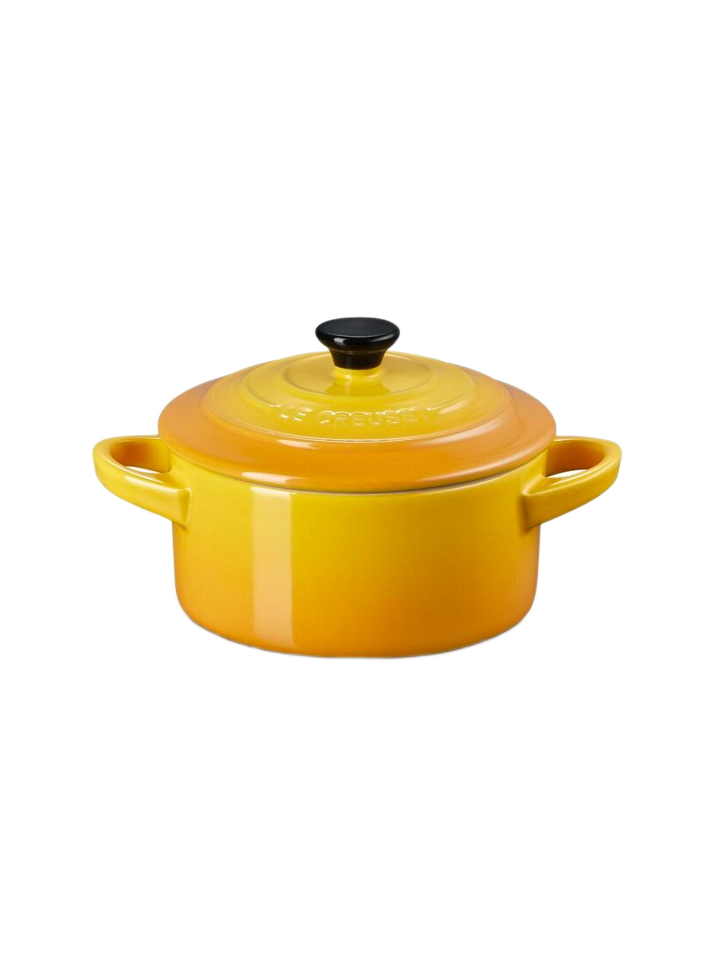 Mini-Kochtopf aus Keramik LE CREUSET Gelb