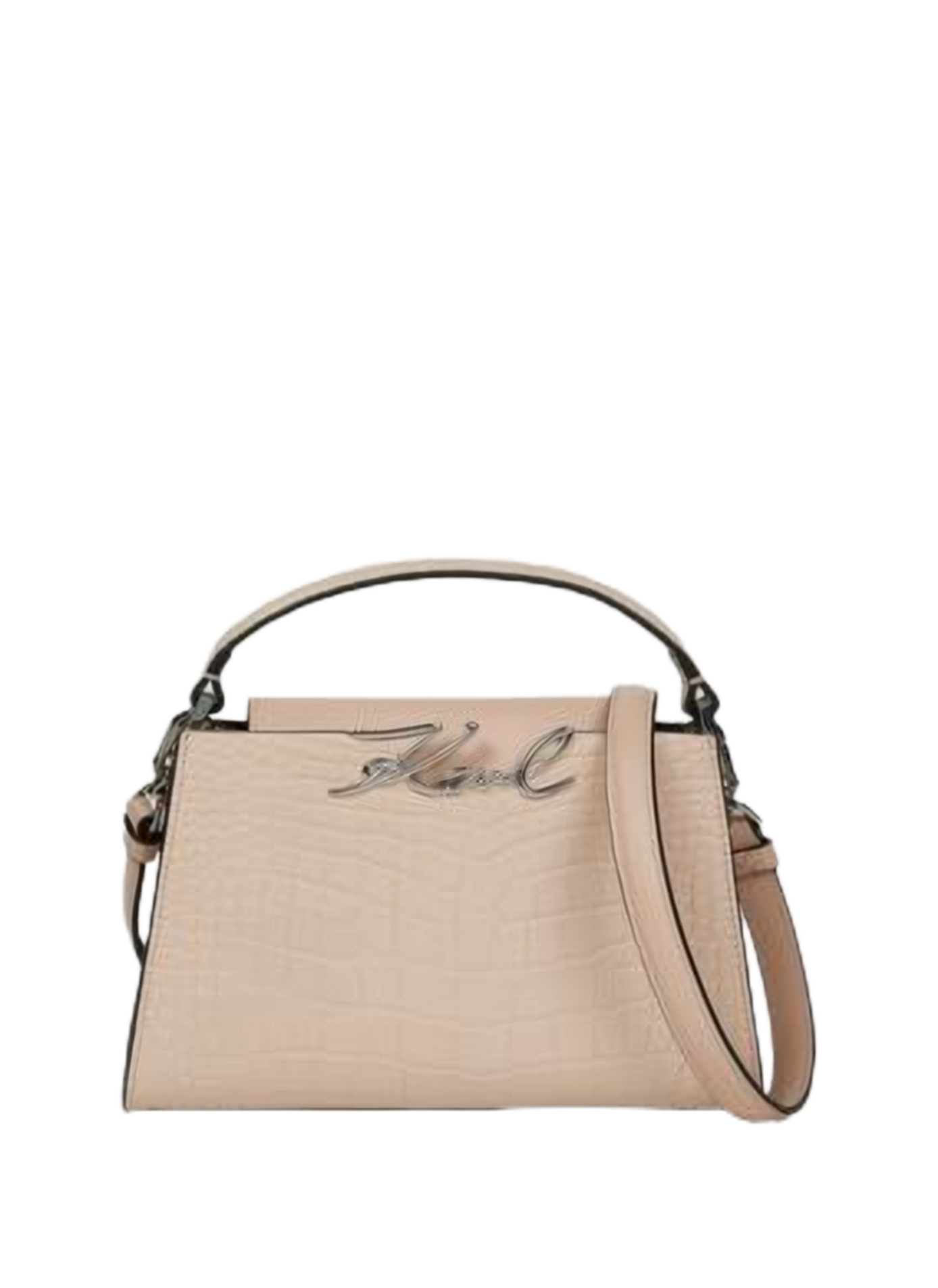 Umhängetasche K/Signature mini KARL LAGERFELD Rosa
