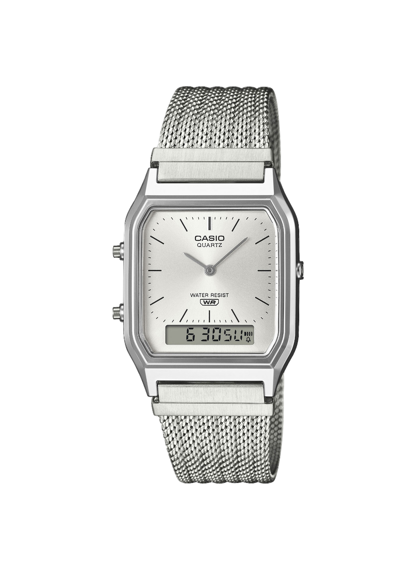 Casio Vintage stainless steel quartz watch CASIO Grey